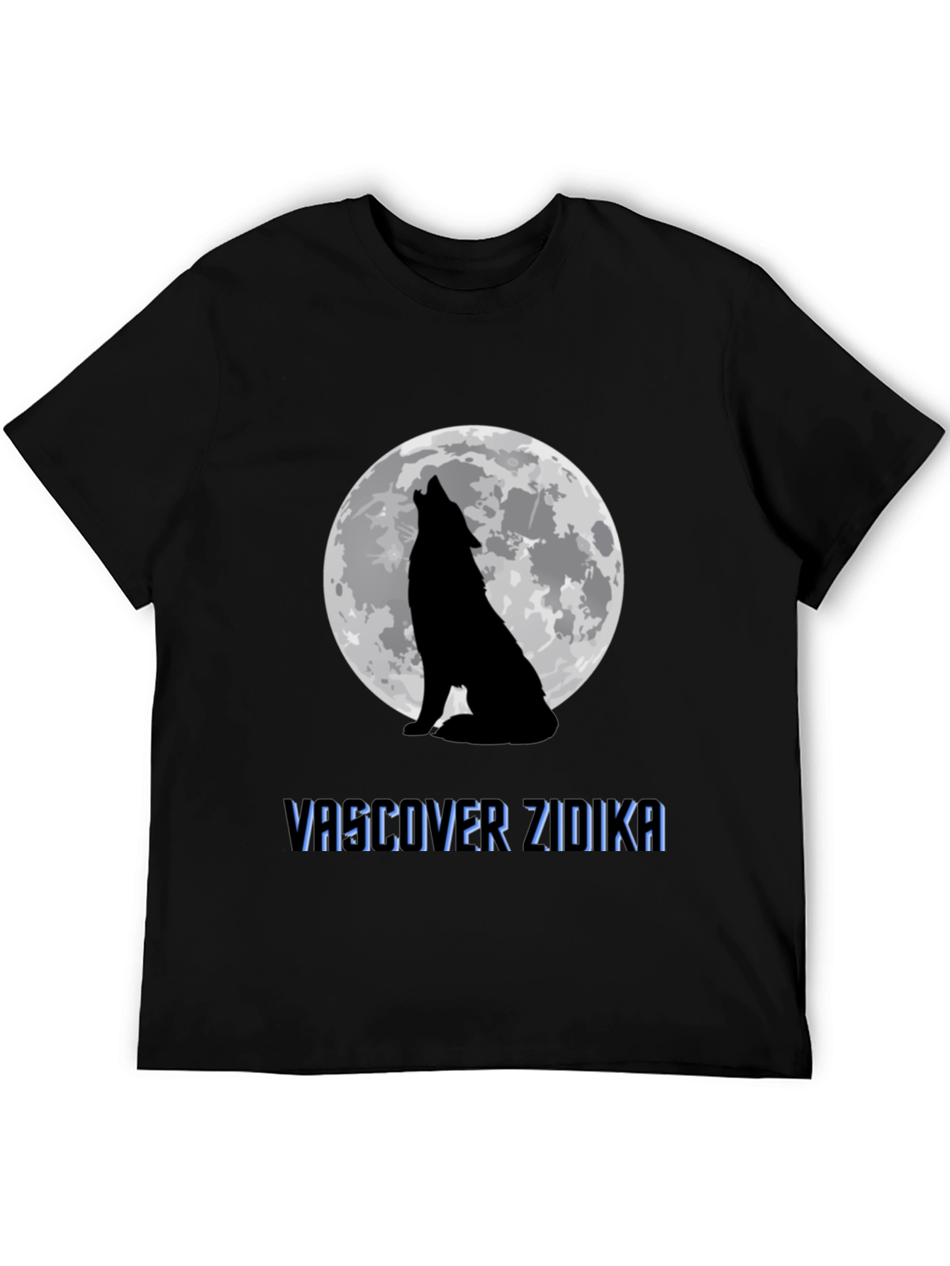 Wolf Moon Black T-Shirt