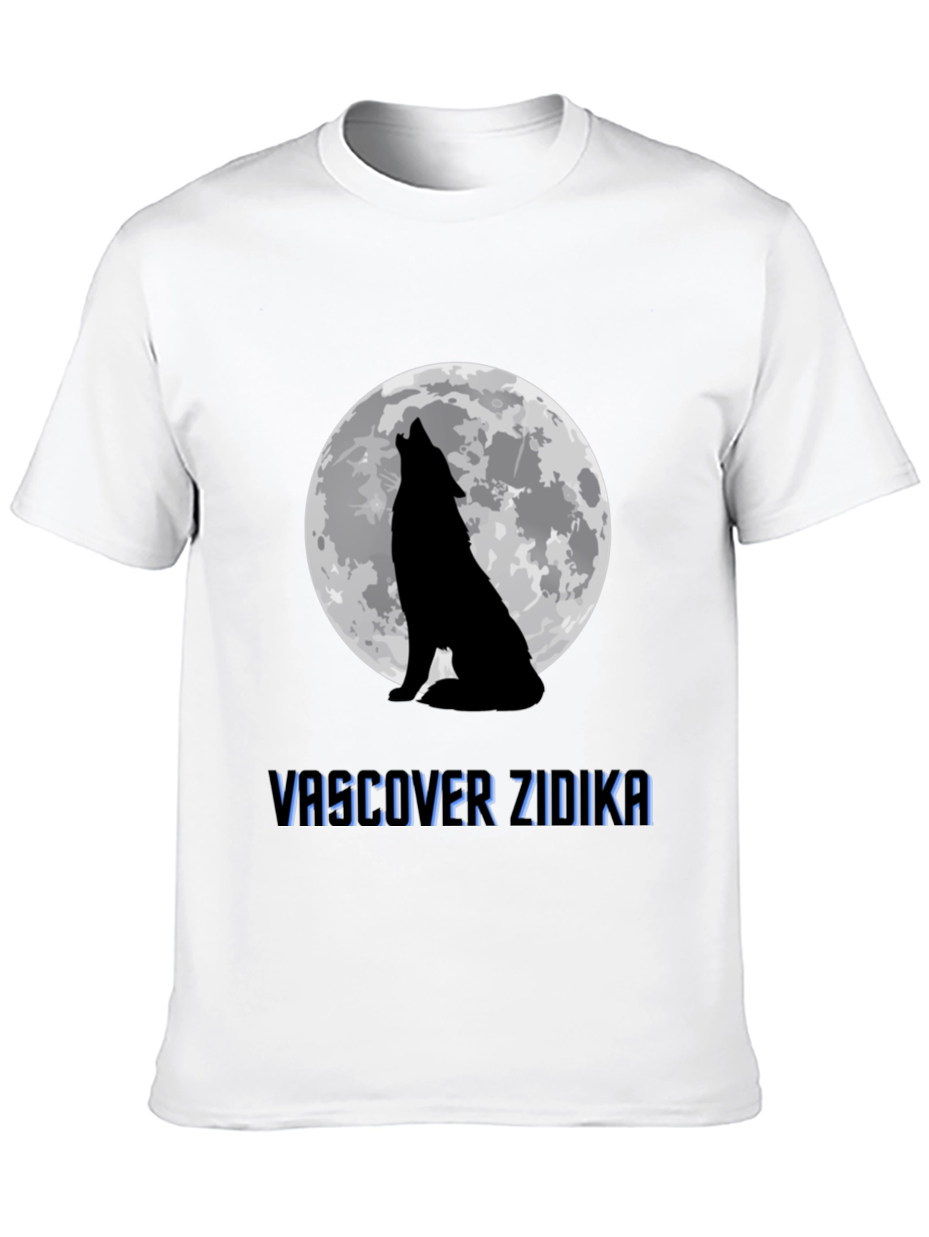 Wolf Moon Black T-Shirt