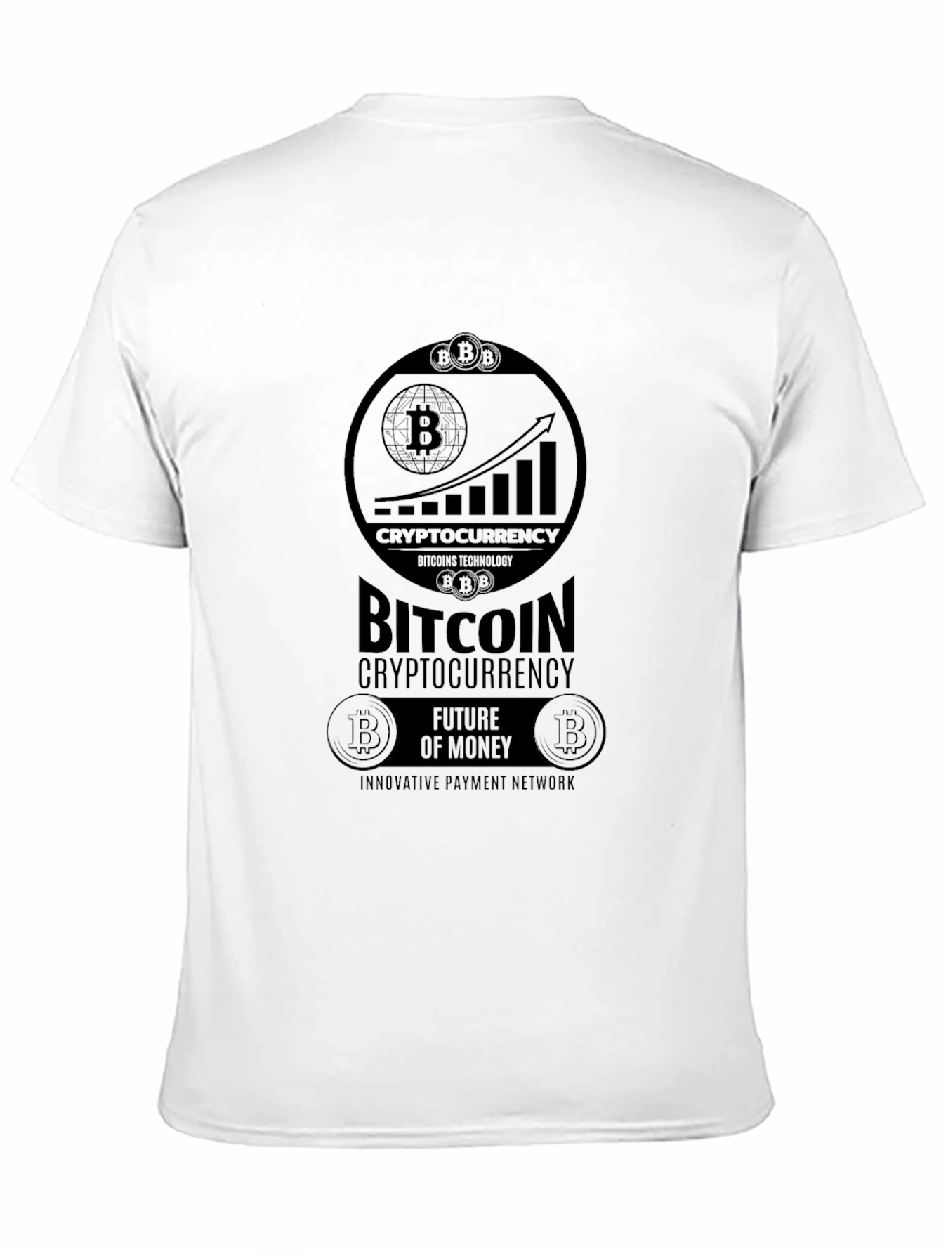Bitcoin Crypto T-Shirt - Innovative Payment Network Tee