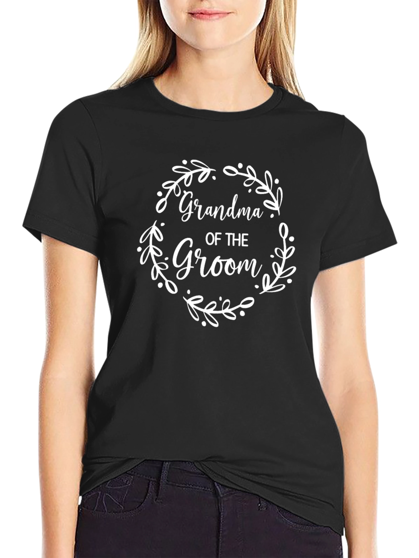 Grandma of the Groom T-Shirt - Wedding Party Tee
