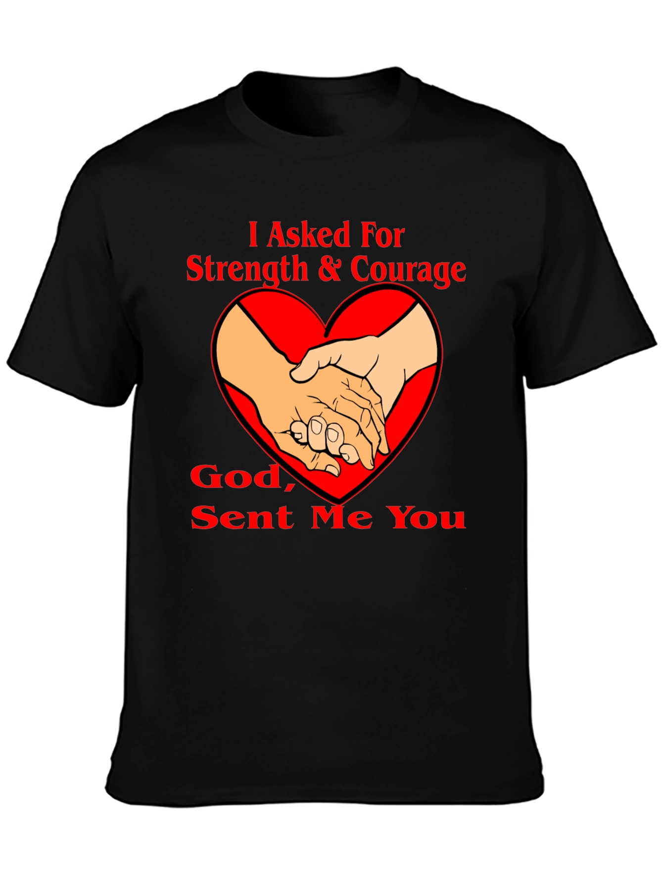 Strength & Courage Graphic T-Shirt