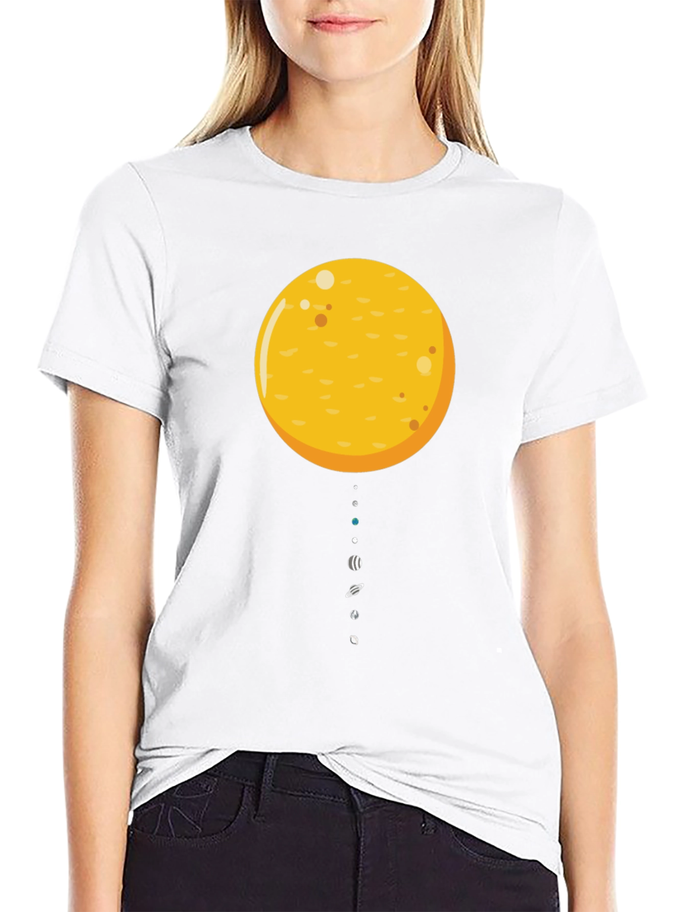 Solar System Graphic T-Shirt - Stylish Space Tee