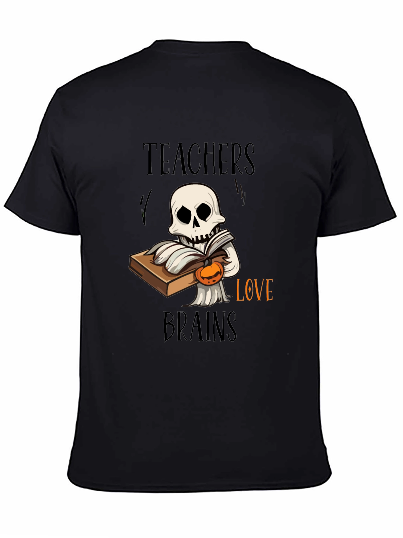 Teachers Love Brains Halloween T-Shirt