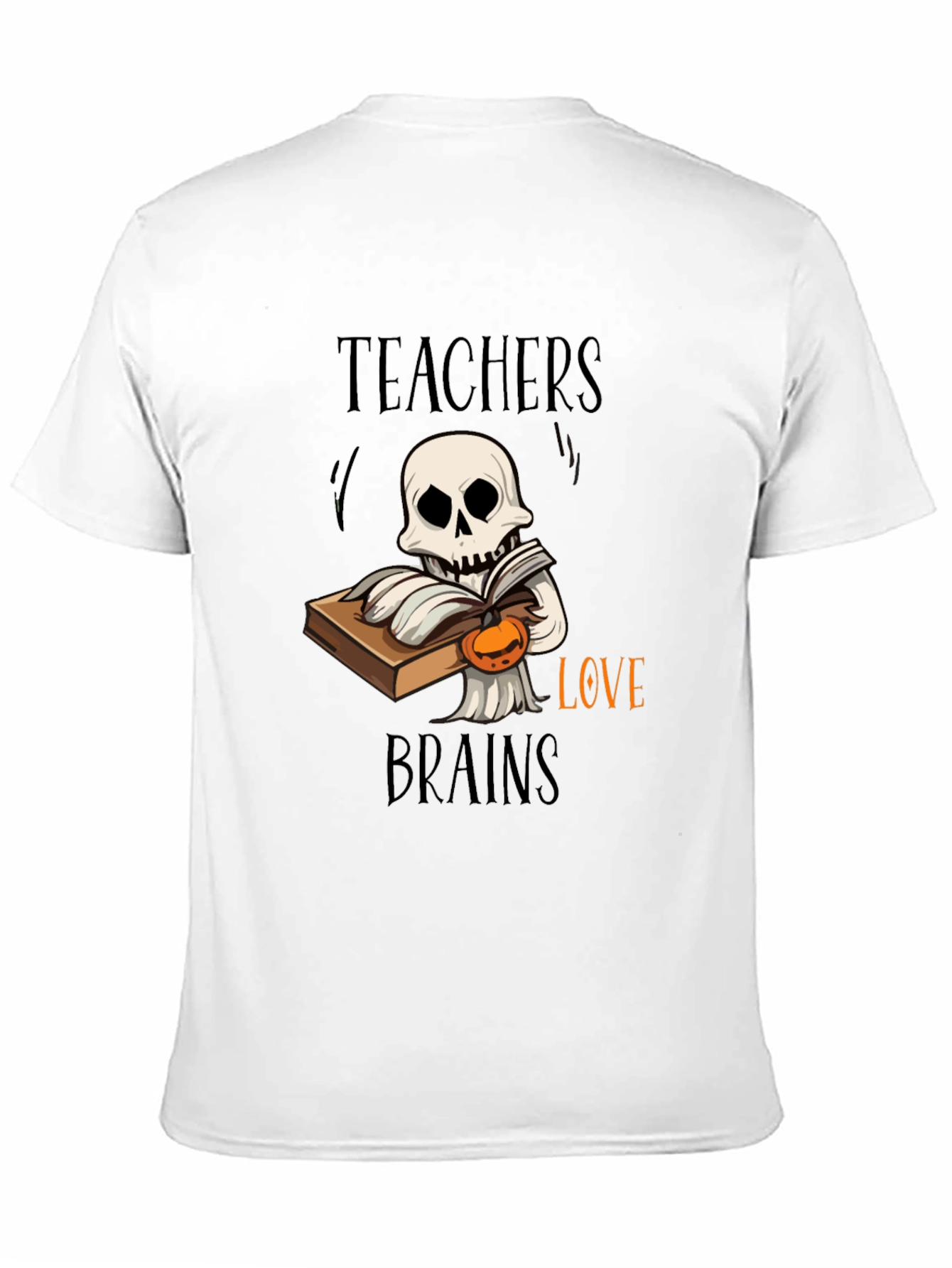 Teachers Love Brains Halloween T-Shirt