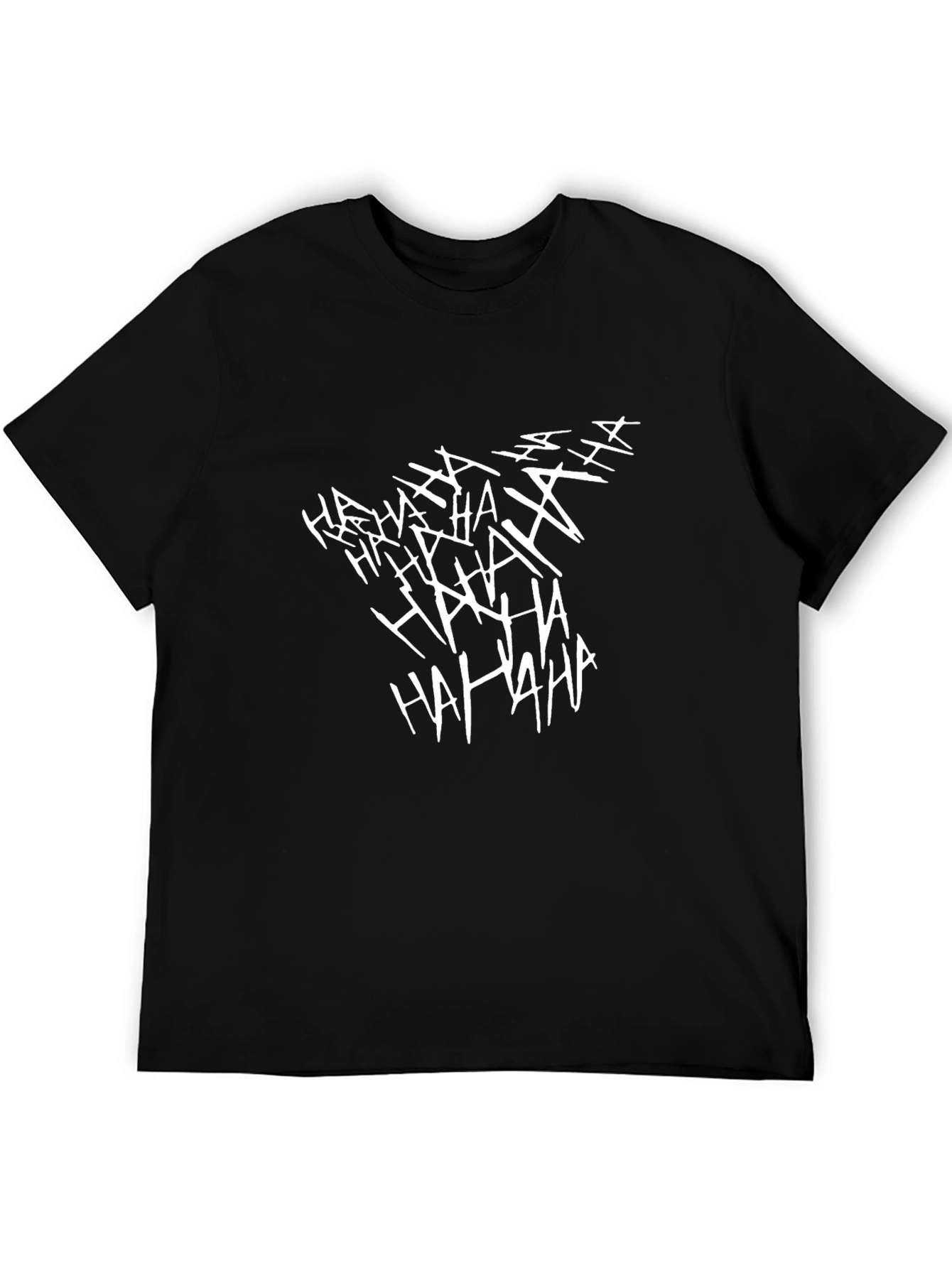 Joker HAHAHA Graphic Black T-Shirt