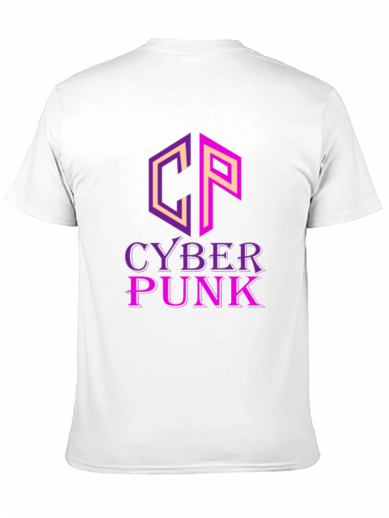 Cyberpunk T-Shirt - Graphic Print Black Tee