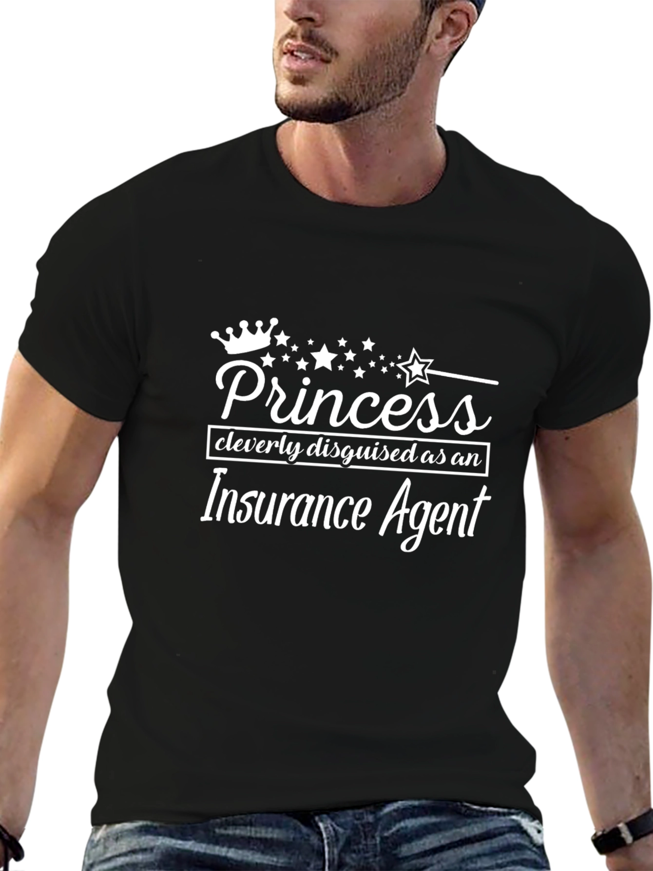 Princess Disguised as Insurance Agent T-Shirt