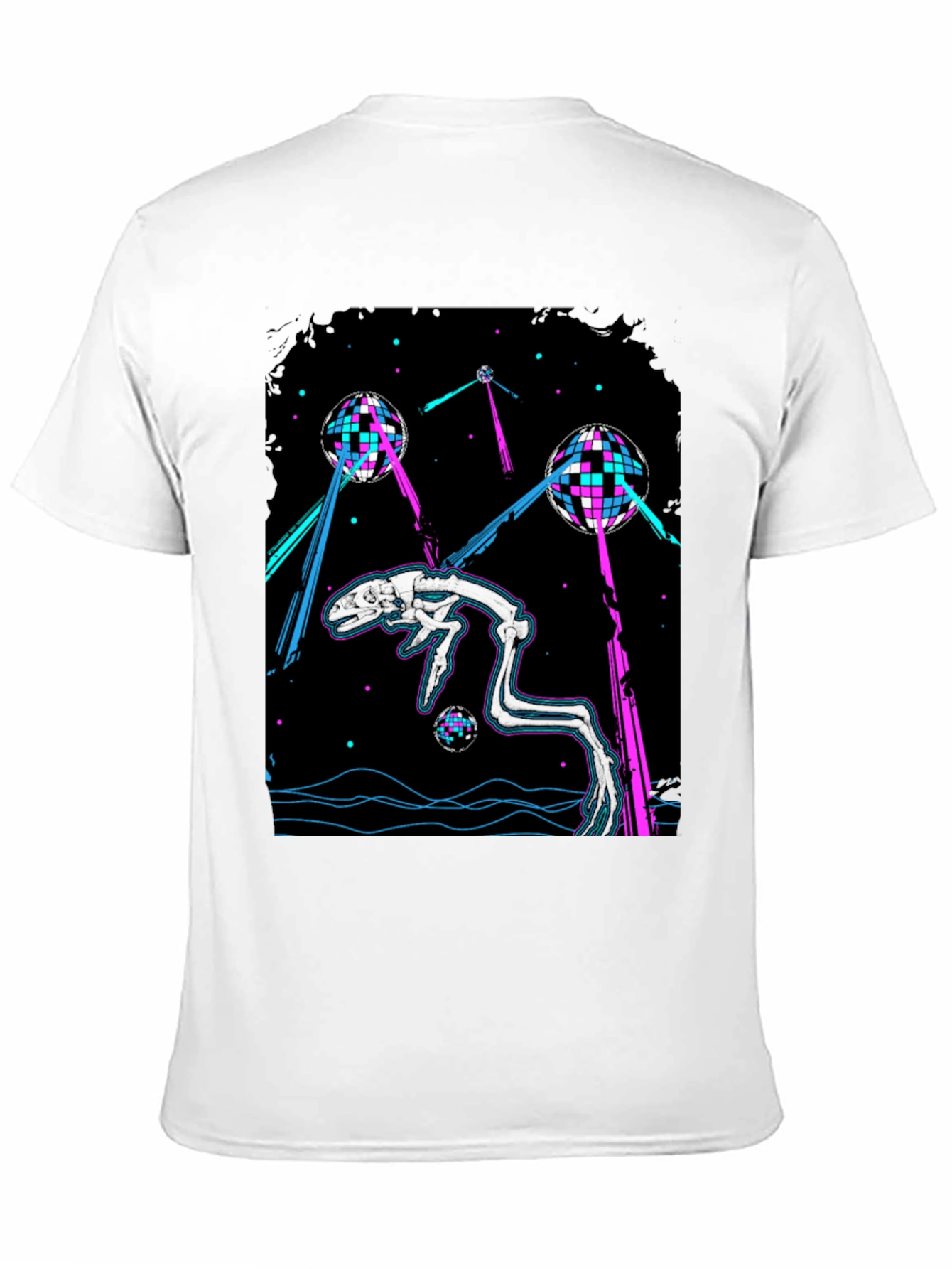 Retro Alien Invasion Disco T-Shirt