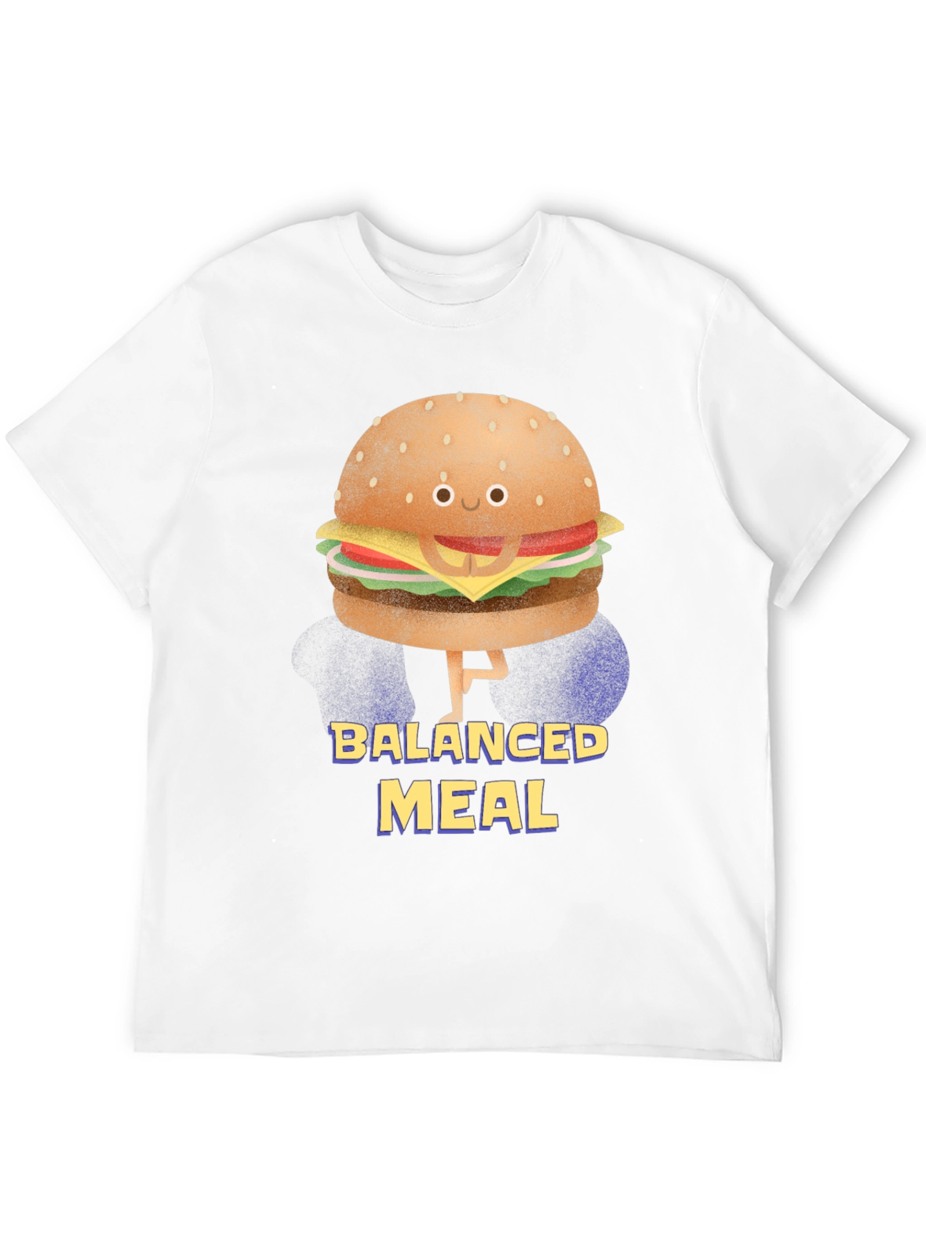 Balanced Meal Funny Burger T-Shirt