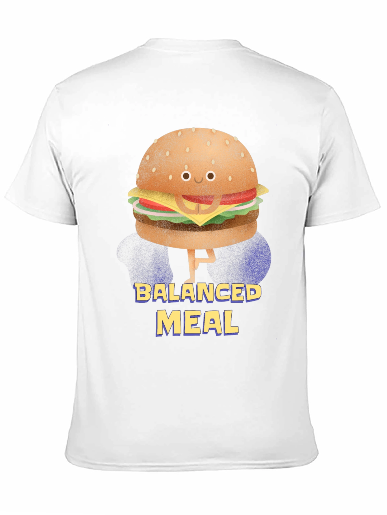 Balanced Meal Funny Burger T-Shirt