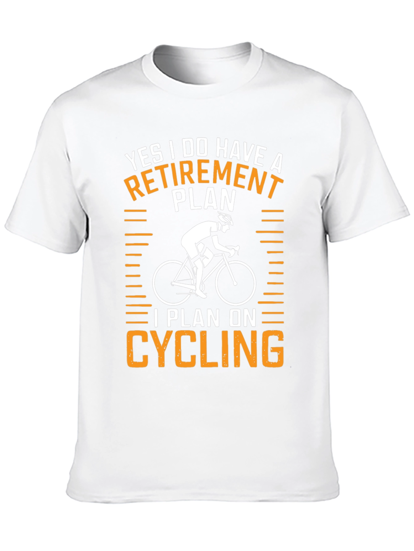 Cycling Retirement Plan Graphic T-Shirt