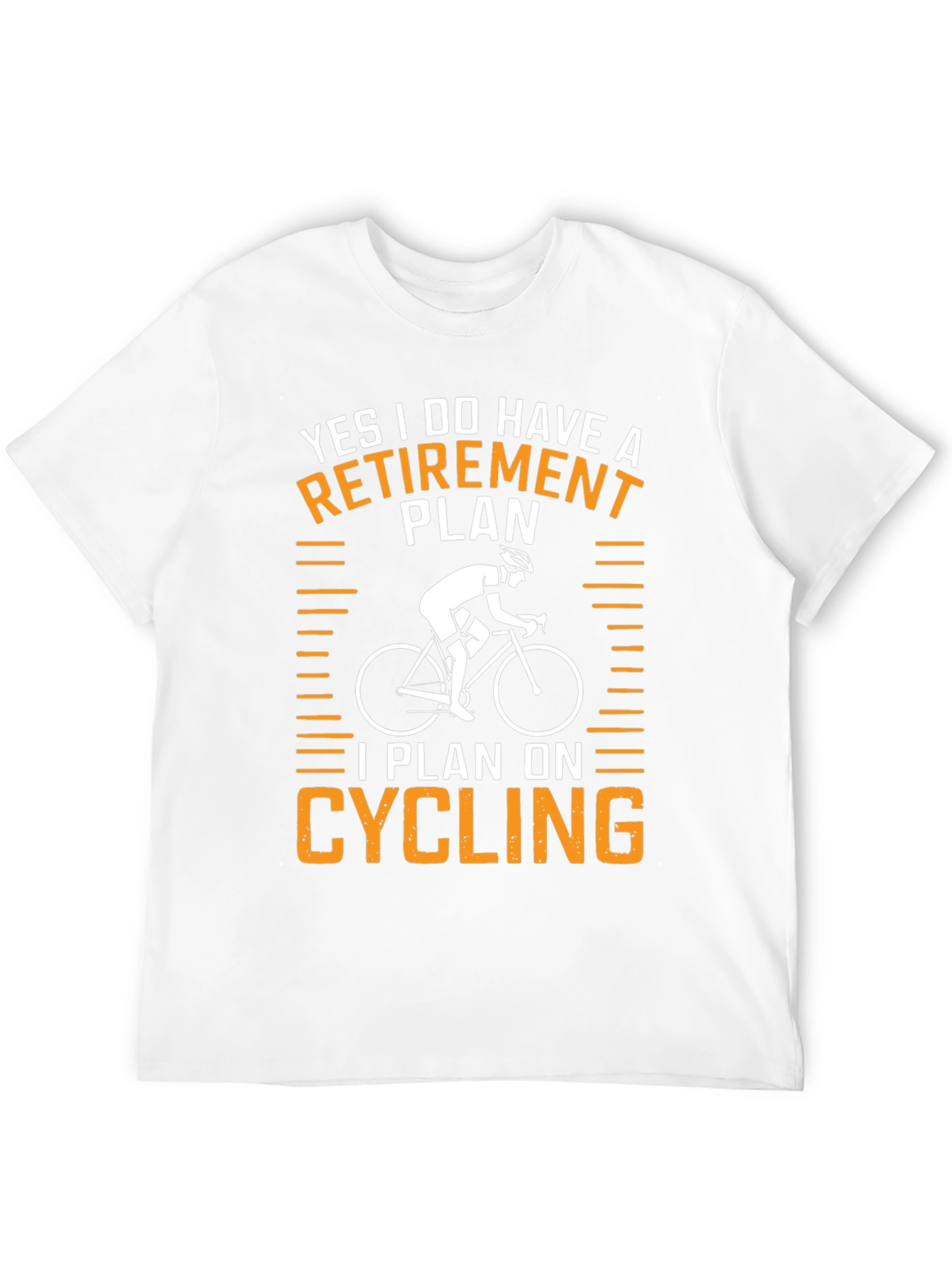Cycling Retirement Plan Graphic T-Shirt
