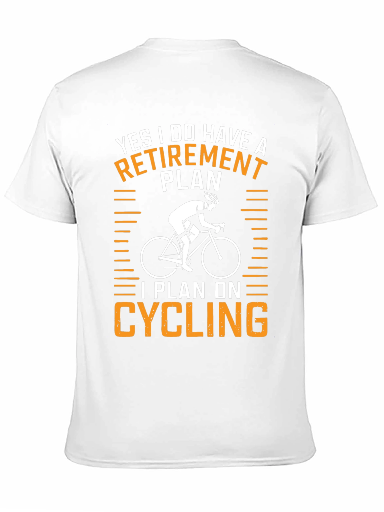 Cycling Retirement Plan Graphic T-Shirt