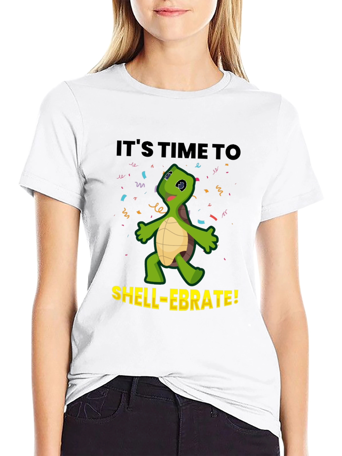 Its Time to Shell-ebrate! Fun Turtle T-Shirt