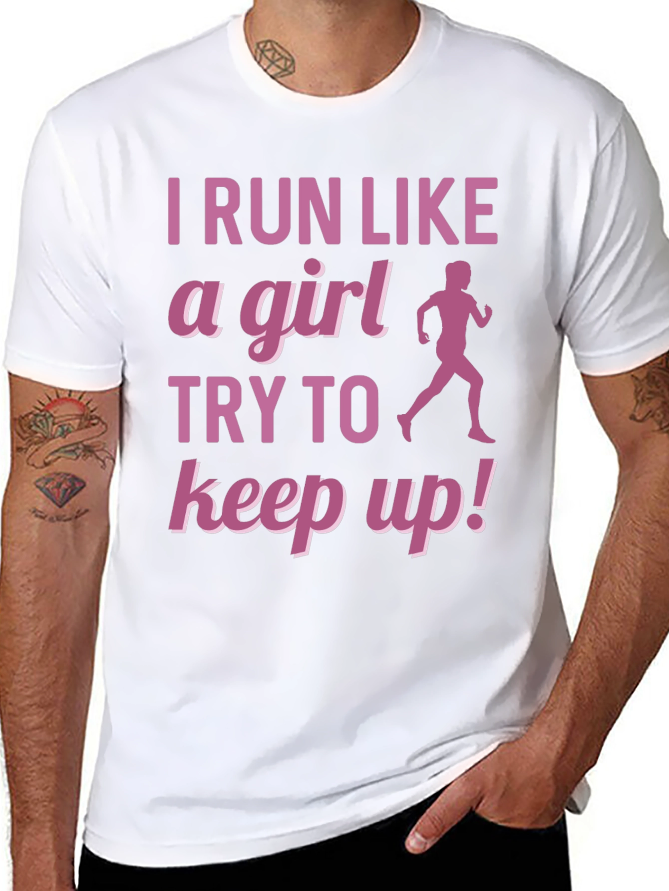 I Run Like A Girl T-Shirt