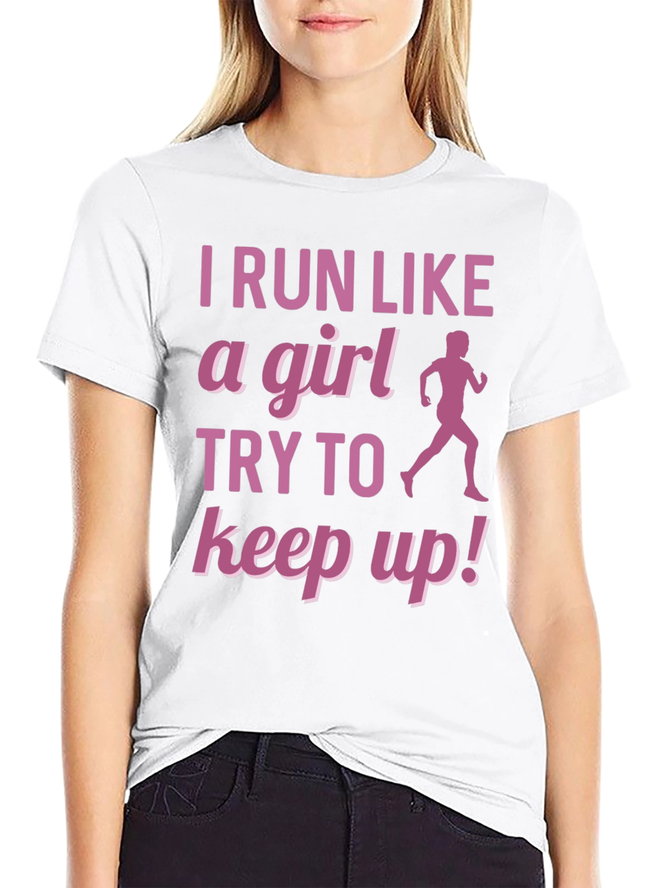 I Run Like A Girl T-Shirt