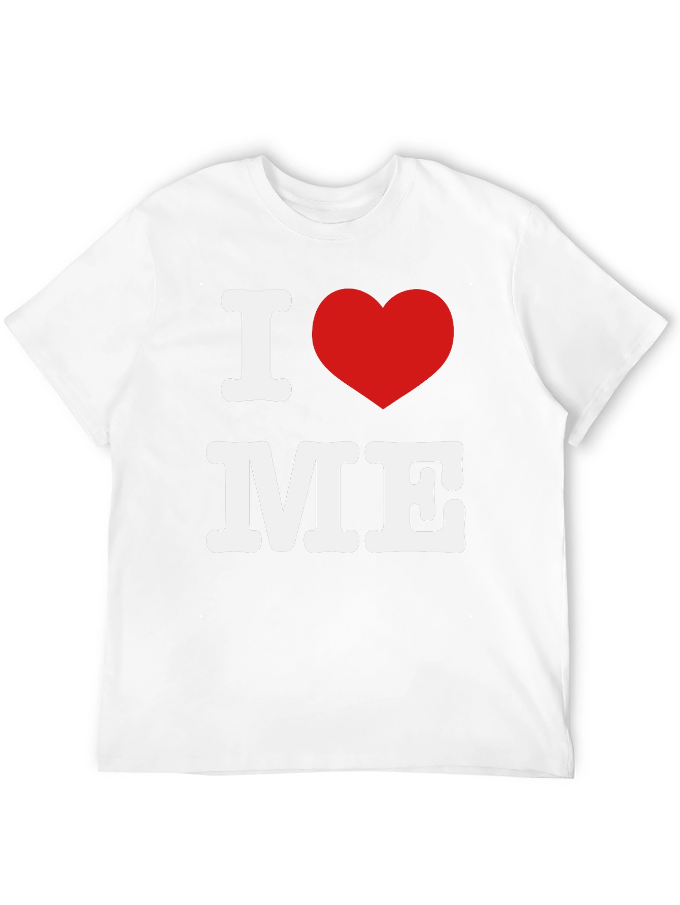 I Love Me T-Shirt - Bold Graphic Print Tee