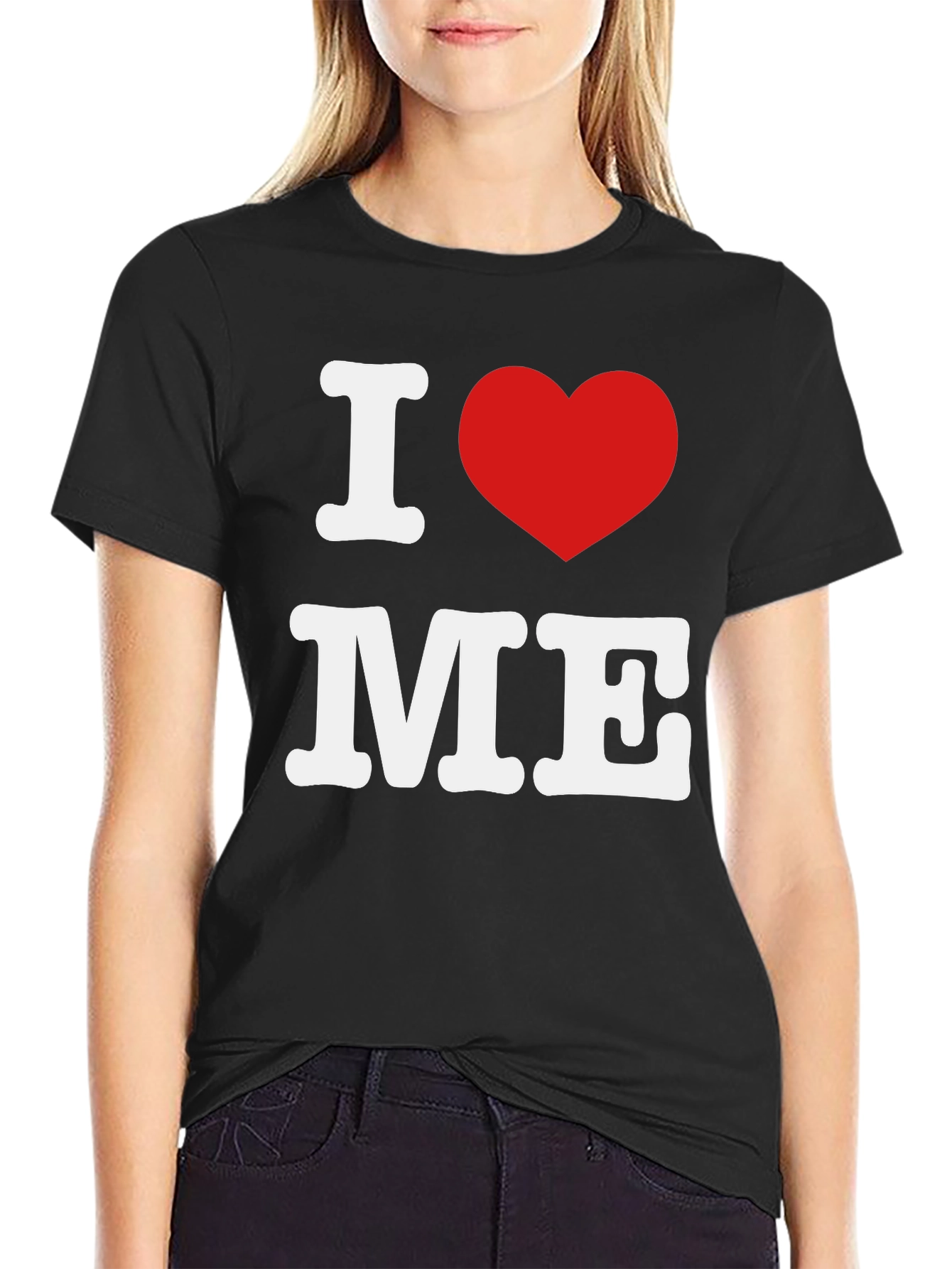 I Love Me T-Shirt - Bold Graphic Print Tee