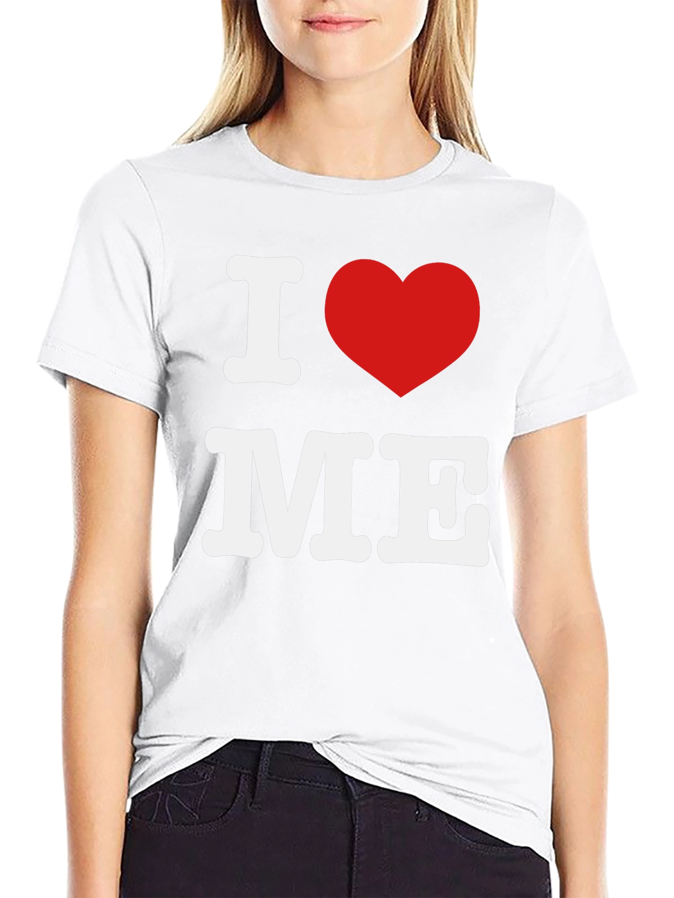 I Love Me T-Shirt - Bold Graphic Print Tee