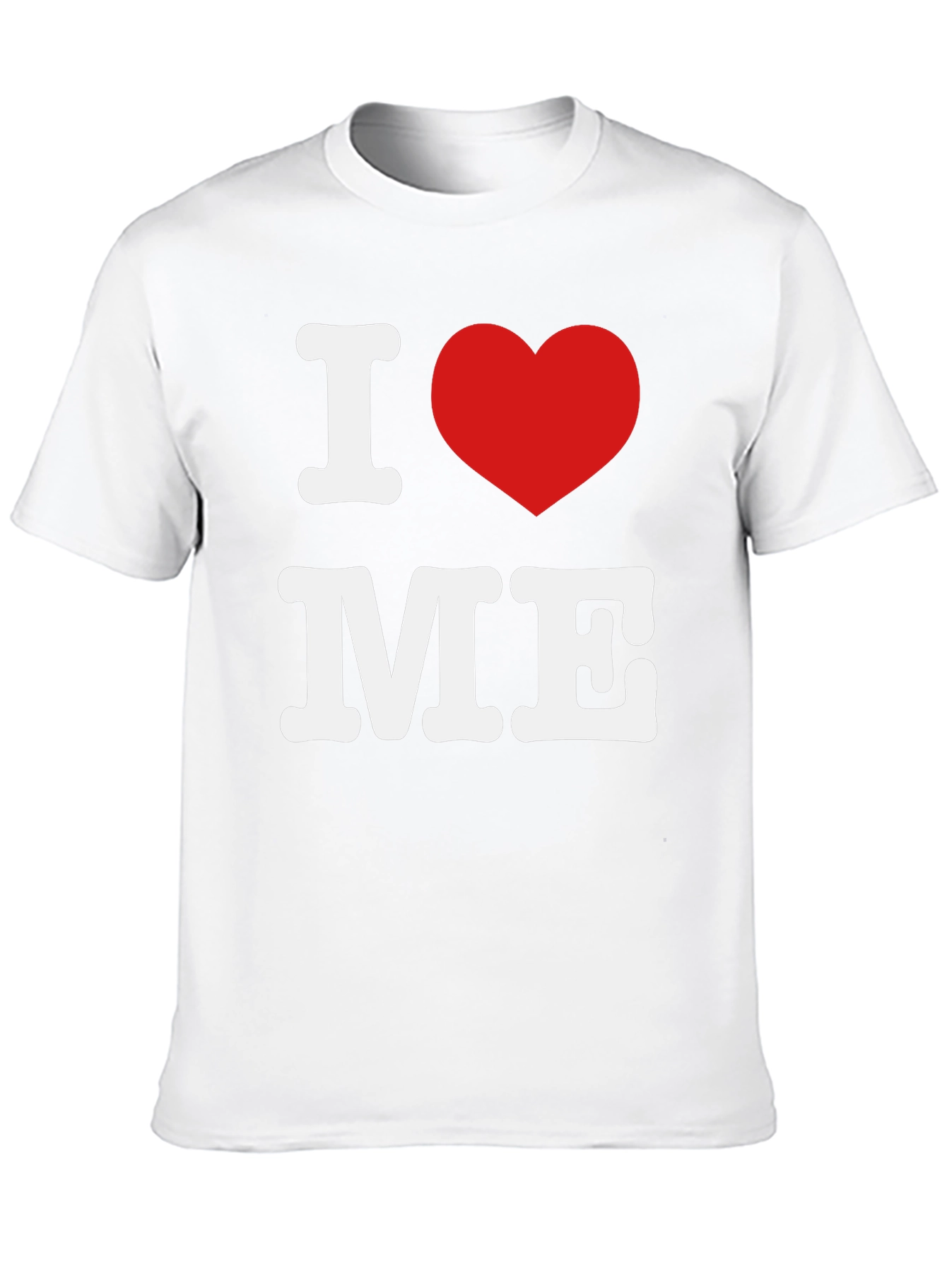 I Love Me T-Shirt - Bold Graphic Print Tee