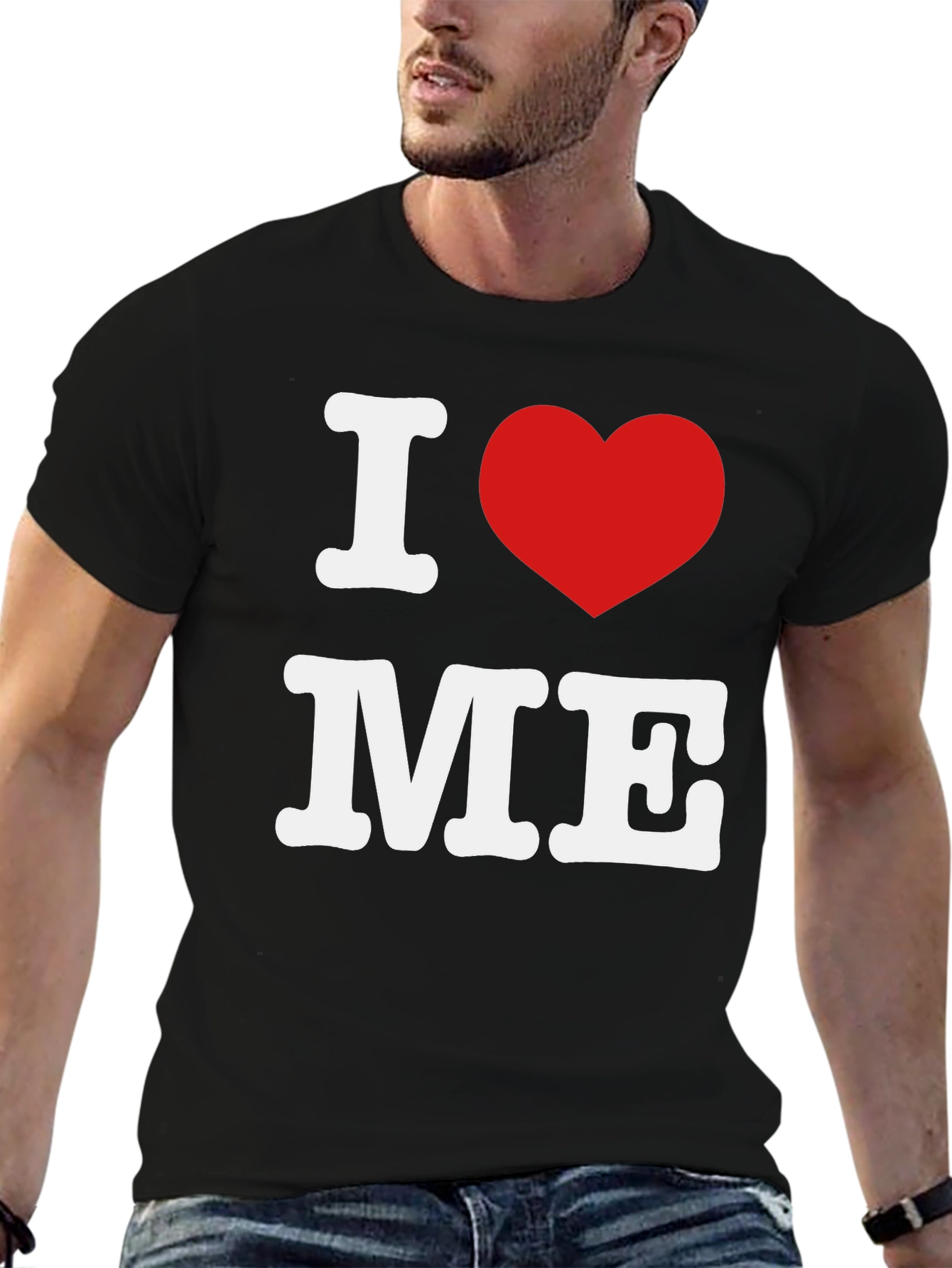 I Love Me T-Shirt - Bold Graphic Print Tee