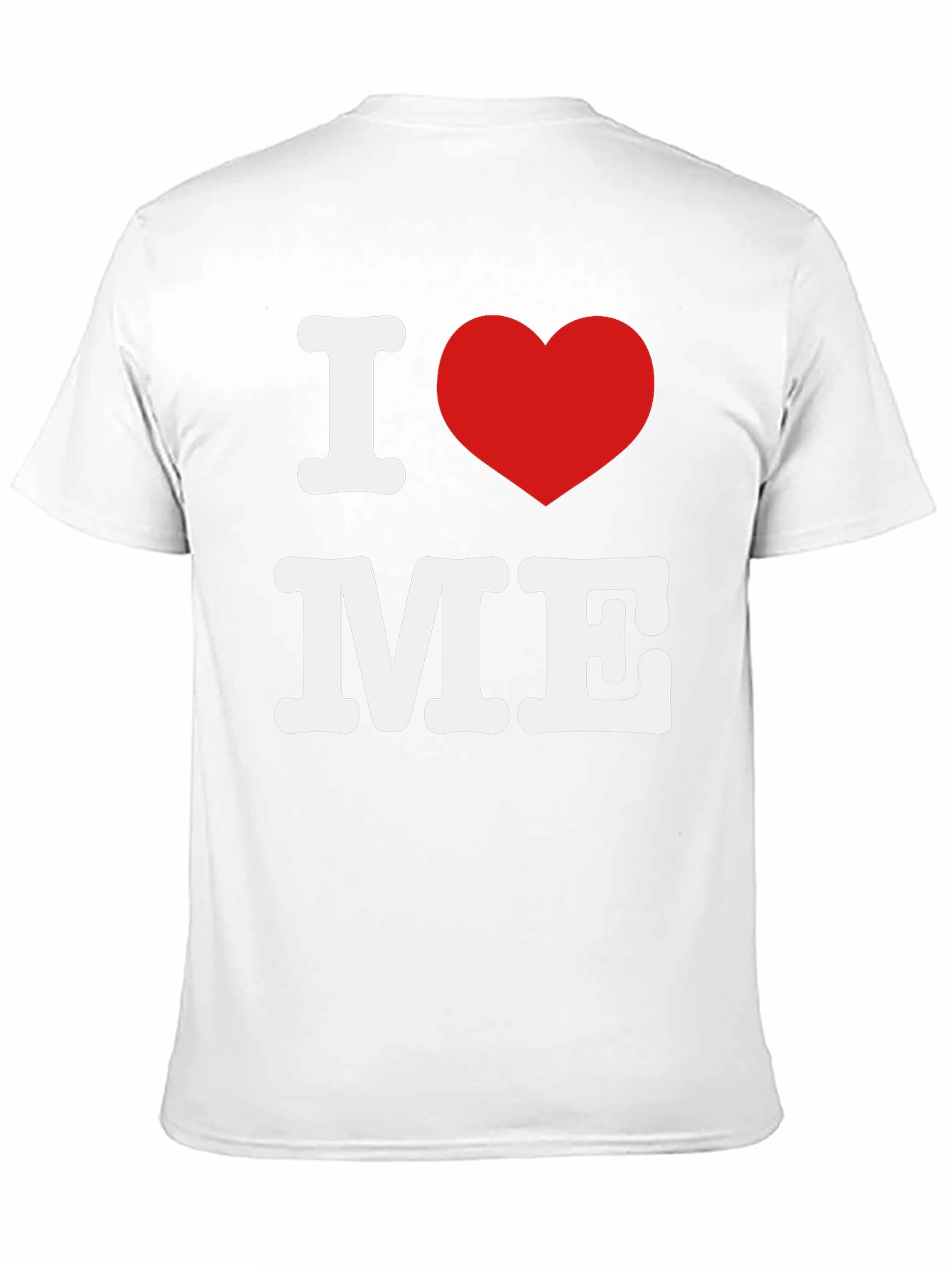 I Love Me T-Shirt - Bold Graphic Print Tee