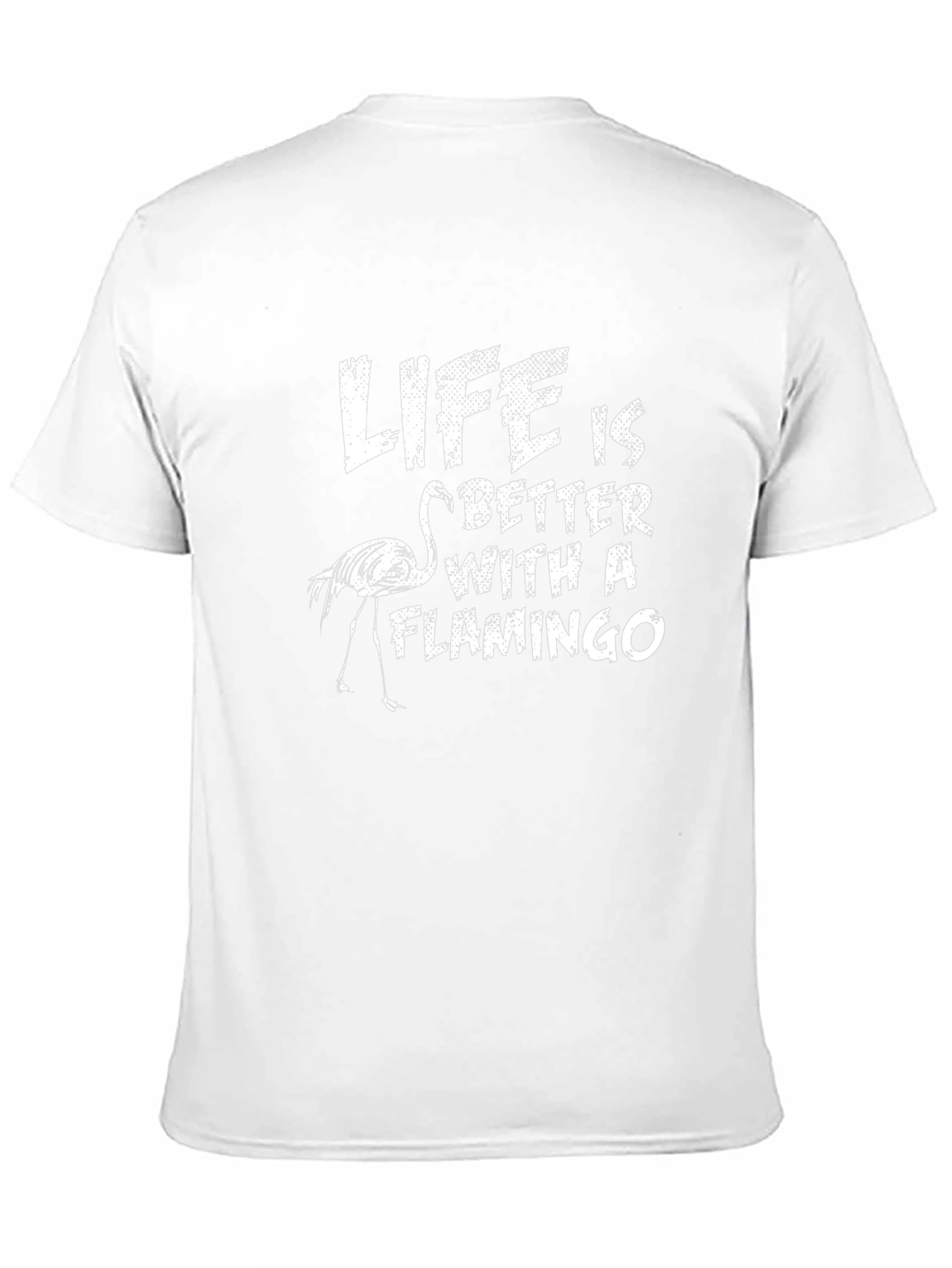 Life is Better with a Flamingo Graphic Tee