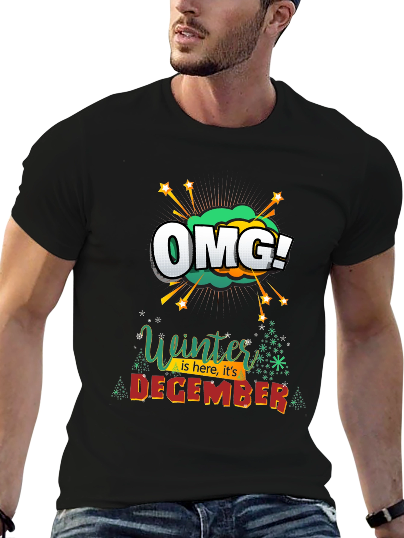 Winter is Here OMG! December Graphic Tee