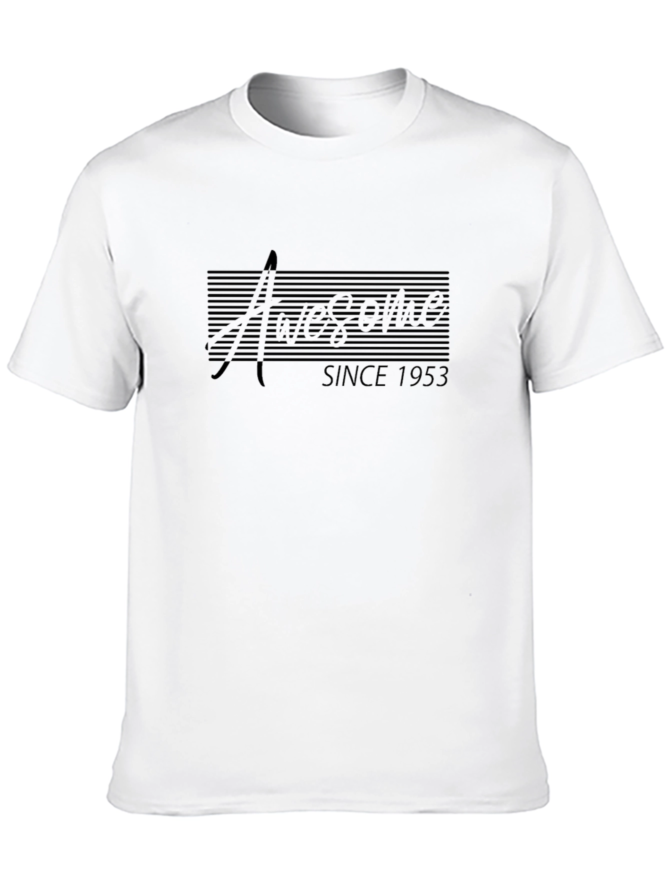 Awesome Since 1953 Black T-Shirt