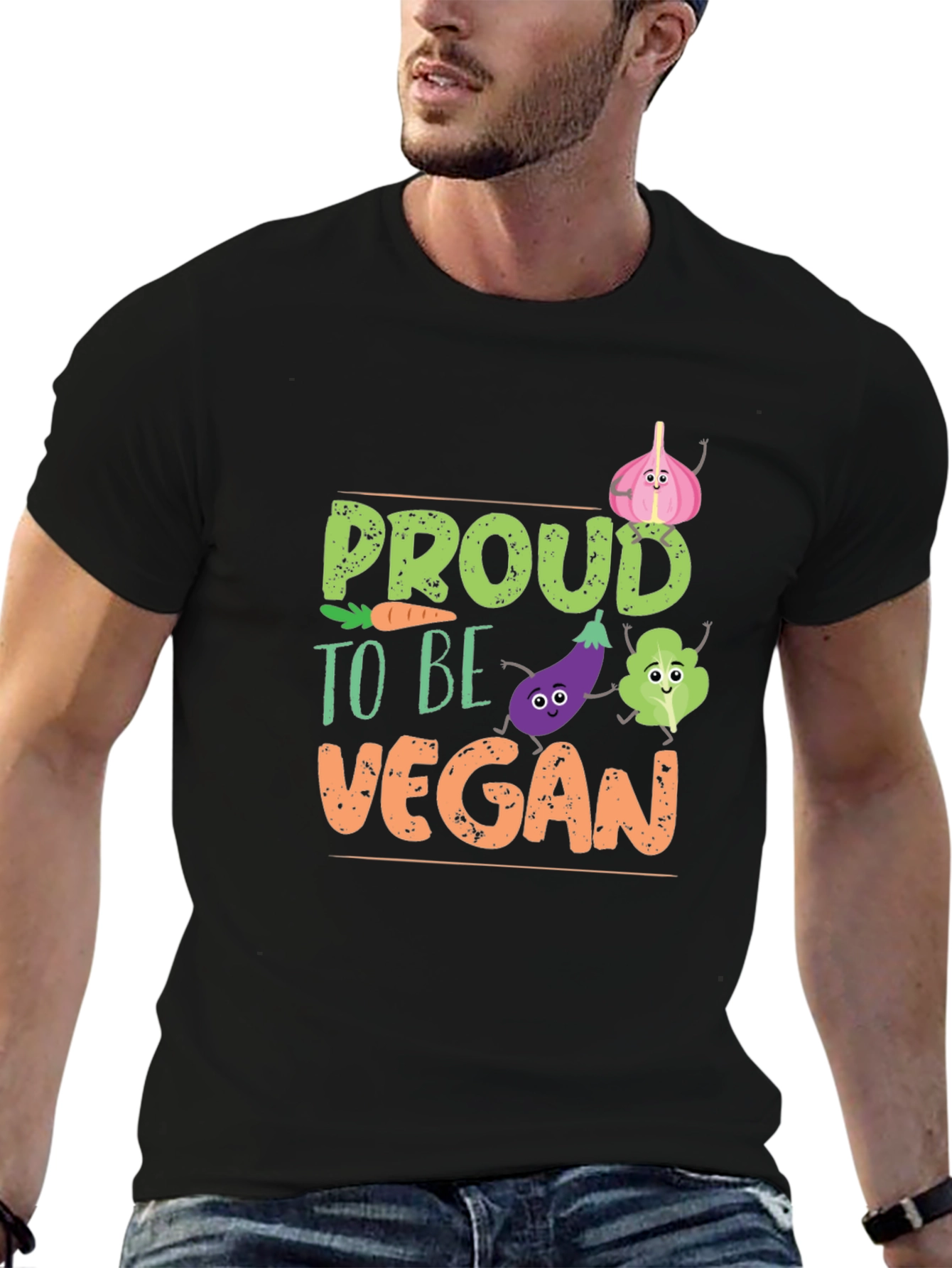 Proud Vegan Graphic Tee