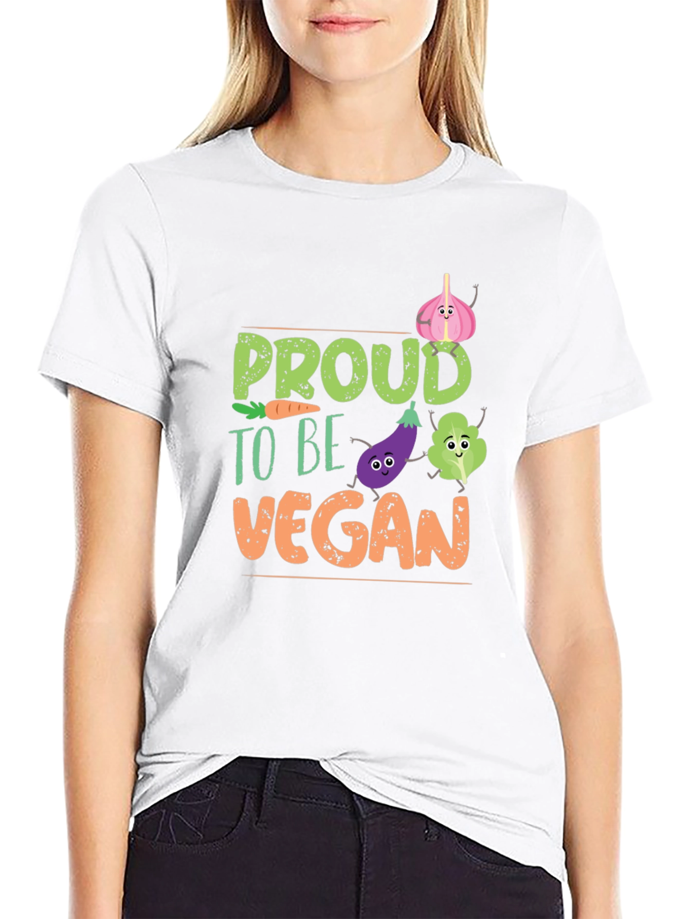 Proud Vegan Graphic Tee