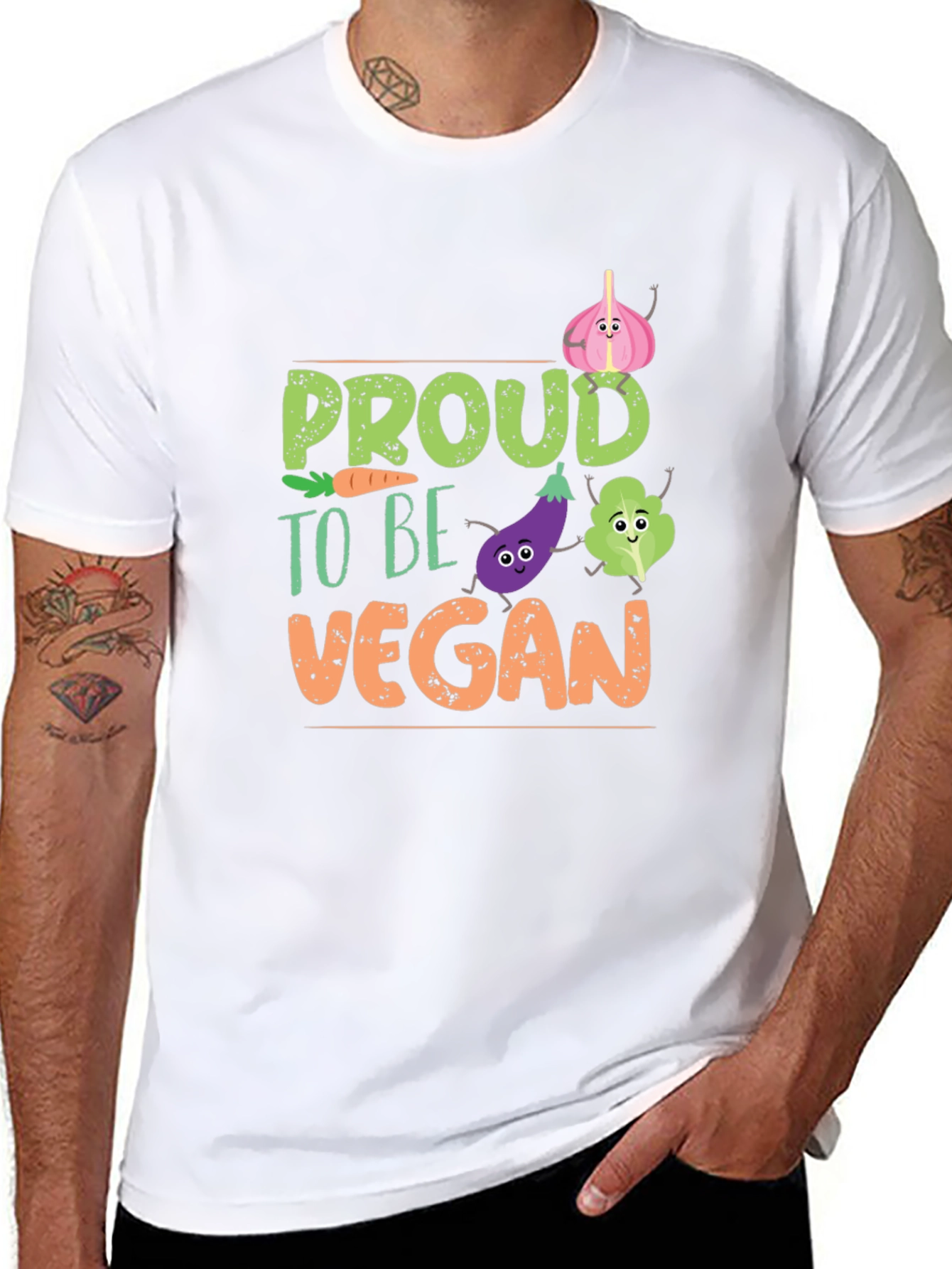 Proud Vegan Graphic Tee