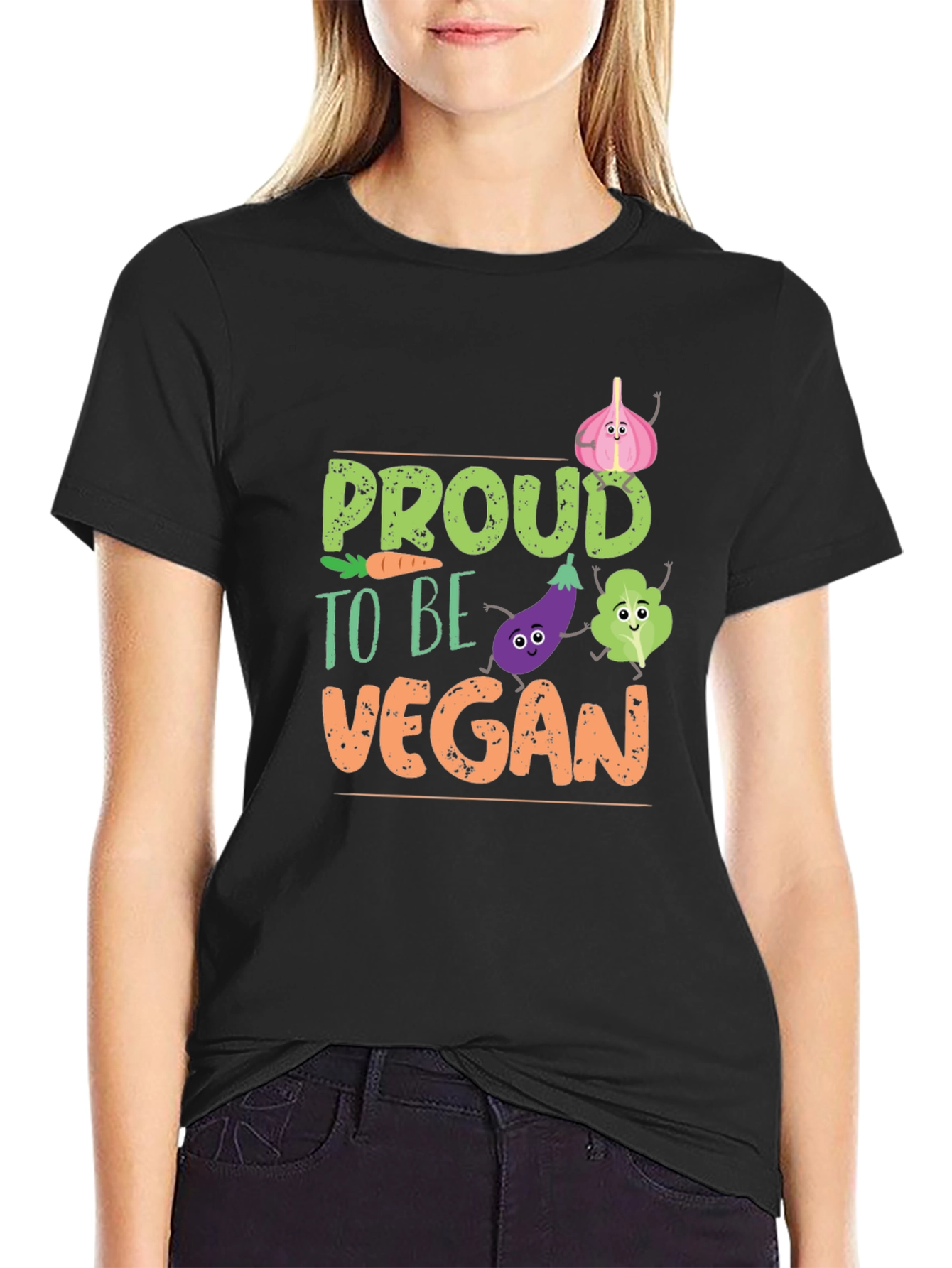 Proud Vegan Graphic Tee