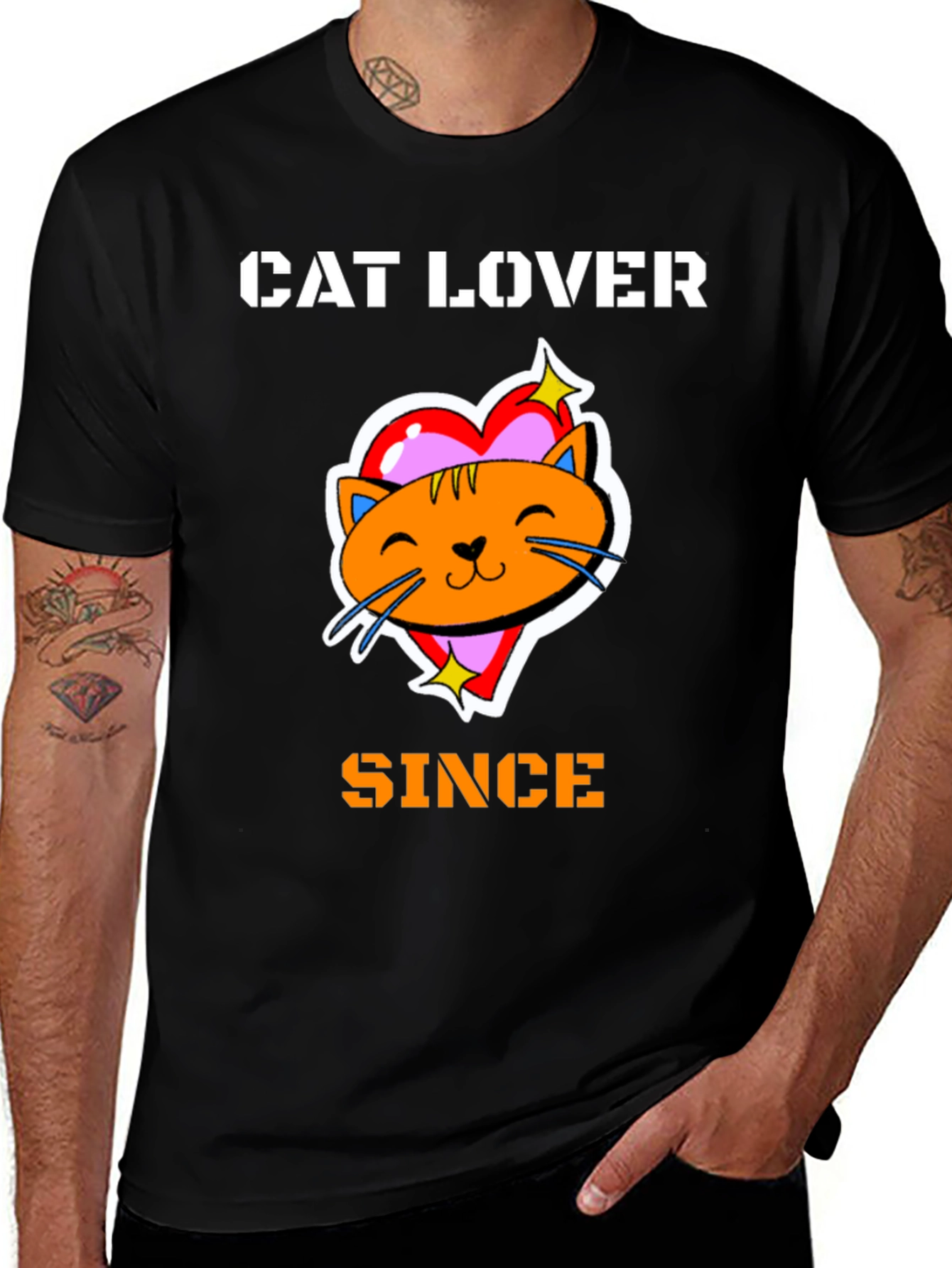 Cat Lover T-Shirt: Cute Feline Design