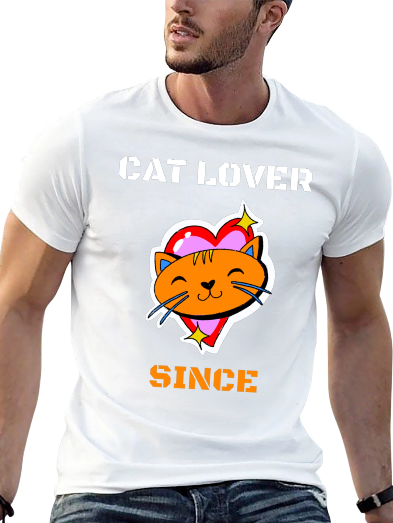 Cat Lover T-Shirt: Cute Feline Design