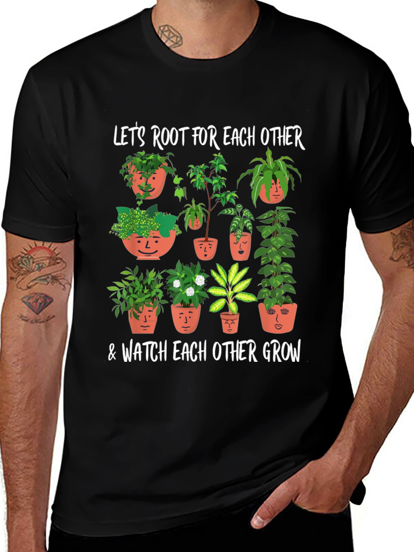 Plant Parent T-Shirt - Root for Each Other