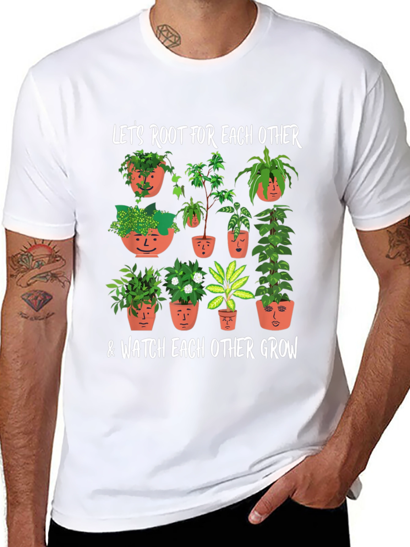 Plant Parent T-Shirt - Root for Each Other
