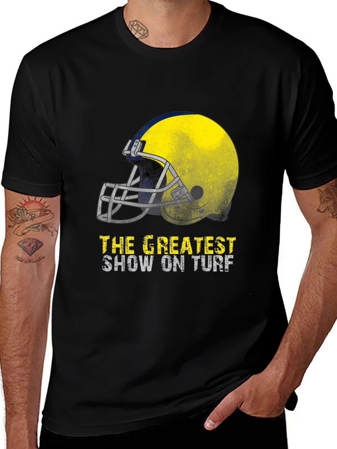 Greatest Show On Turf Football T-Shirt