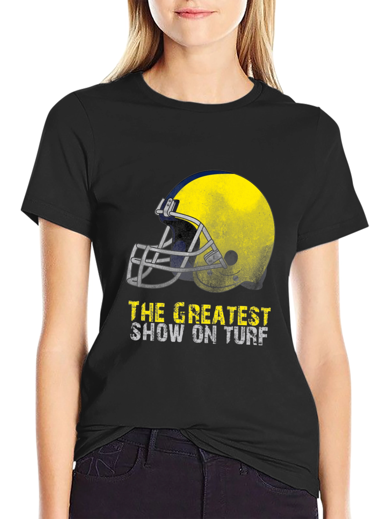 Greatest Show On Turf Football T-Shirt