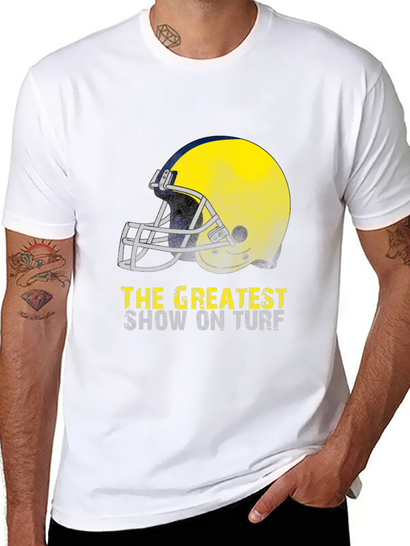Greatest Show On Turf Football T-Shirt