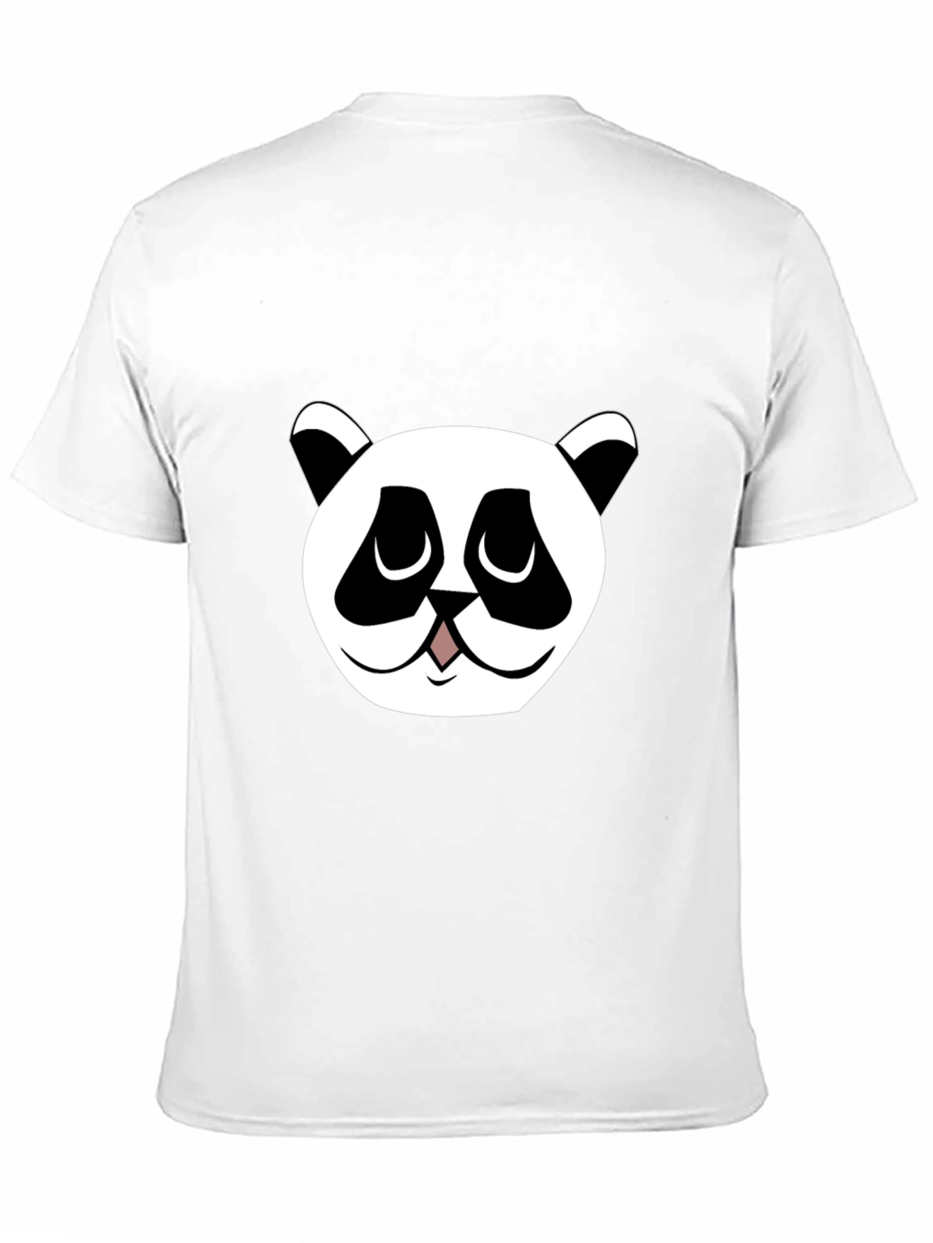 Panda Graphic Tee - Black Cotton Blend