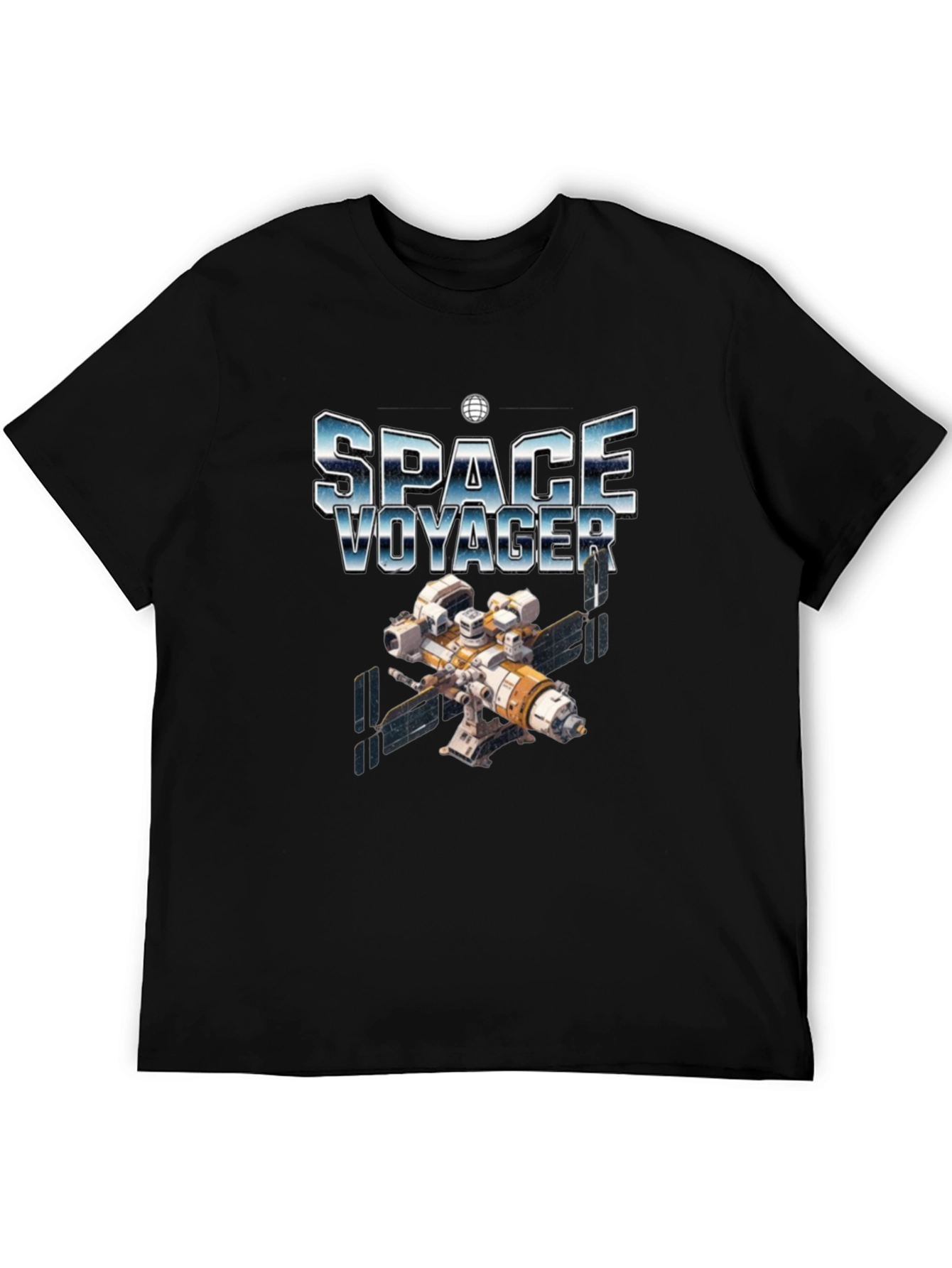 Space Voyager Graphic T-Shirt - Sci-Fi Design