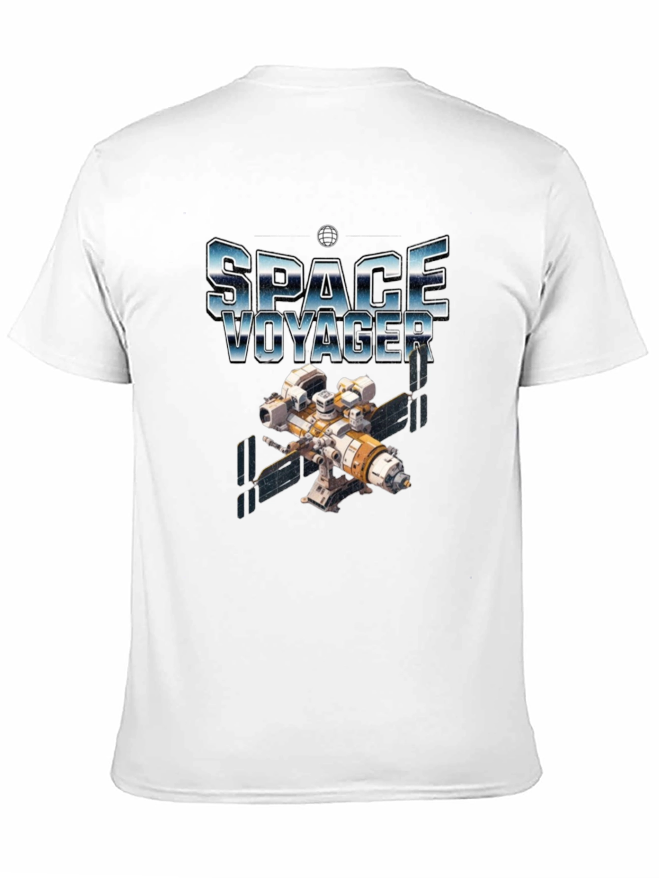 Space Voyager Graphic T-Shirt - Sci-Fi Design