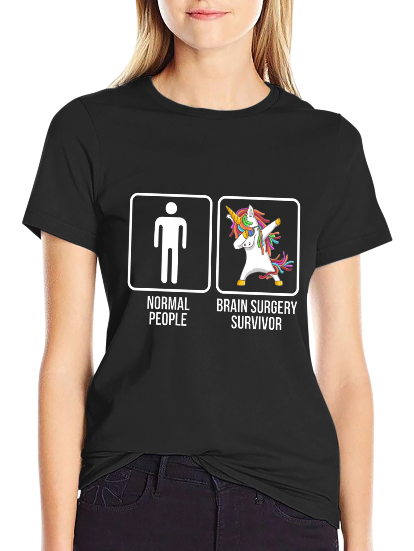 Brain Surgery Survivor Unicorn T-Shirt
