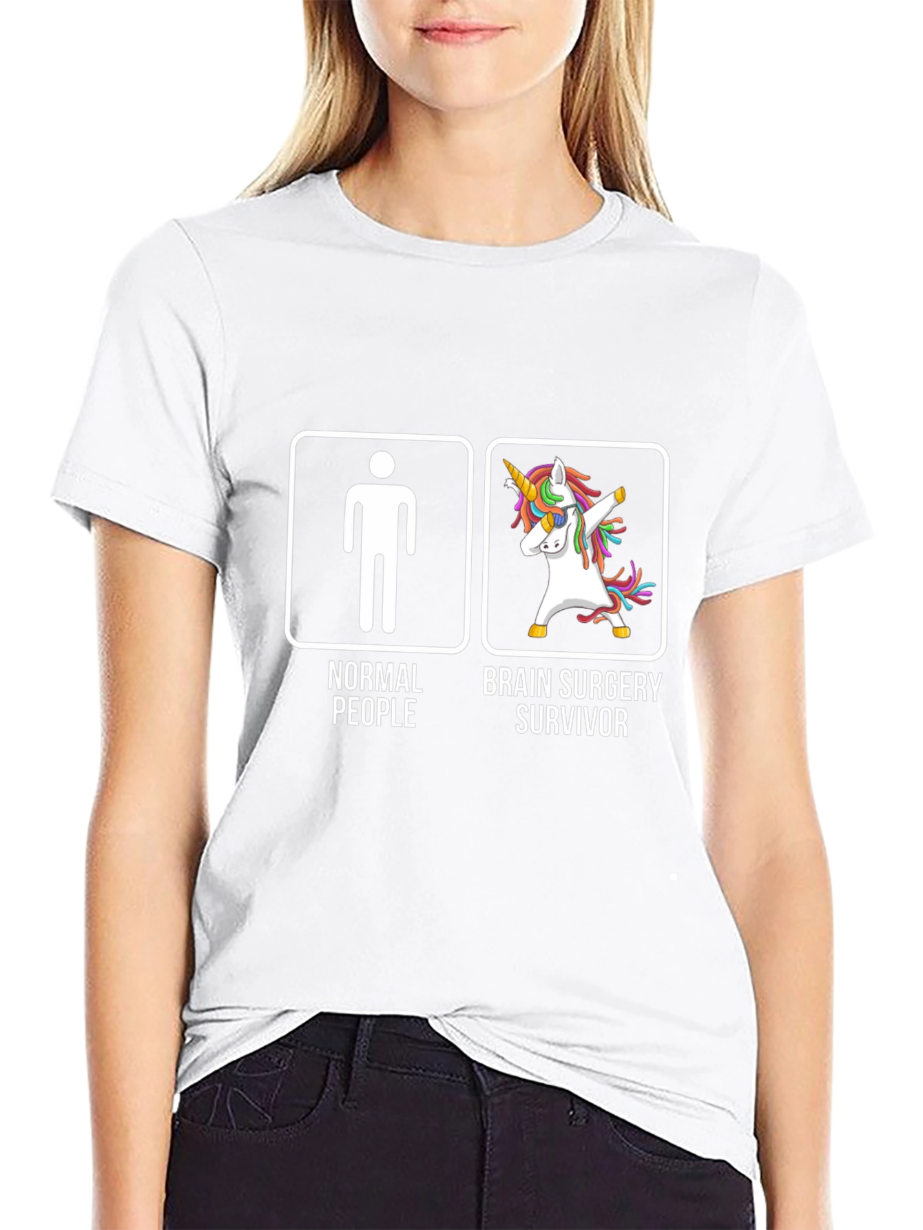 Brain Surgery Survivor Unicorn T-Shirt