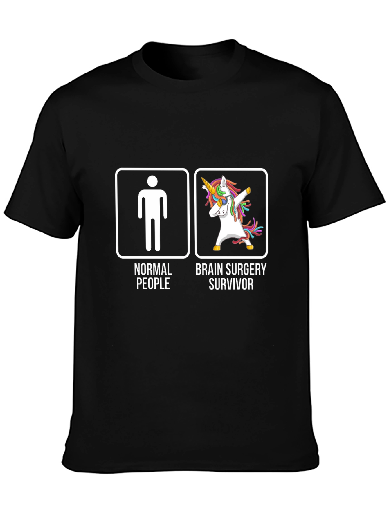 Brain Surgery Survivor Unicorn T-Shirt