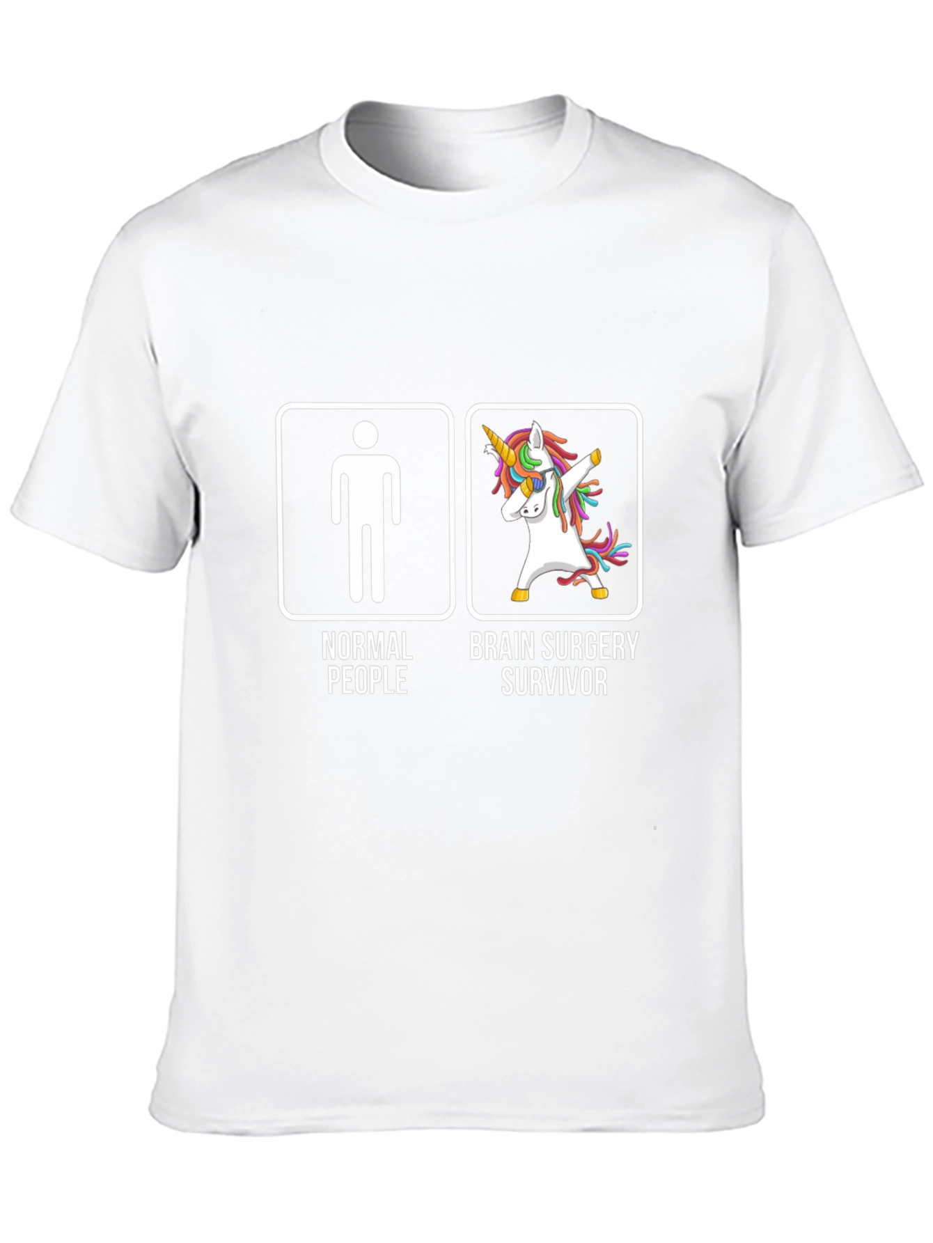 Brain Surgery Survivor Unicorn T-Shirt