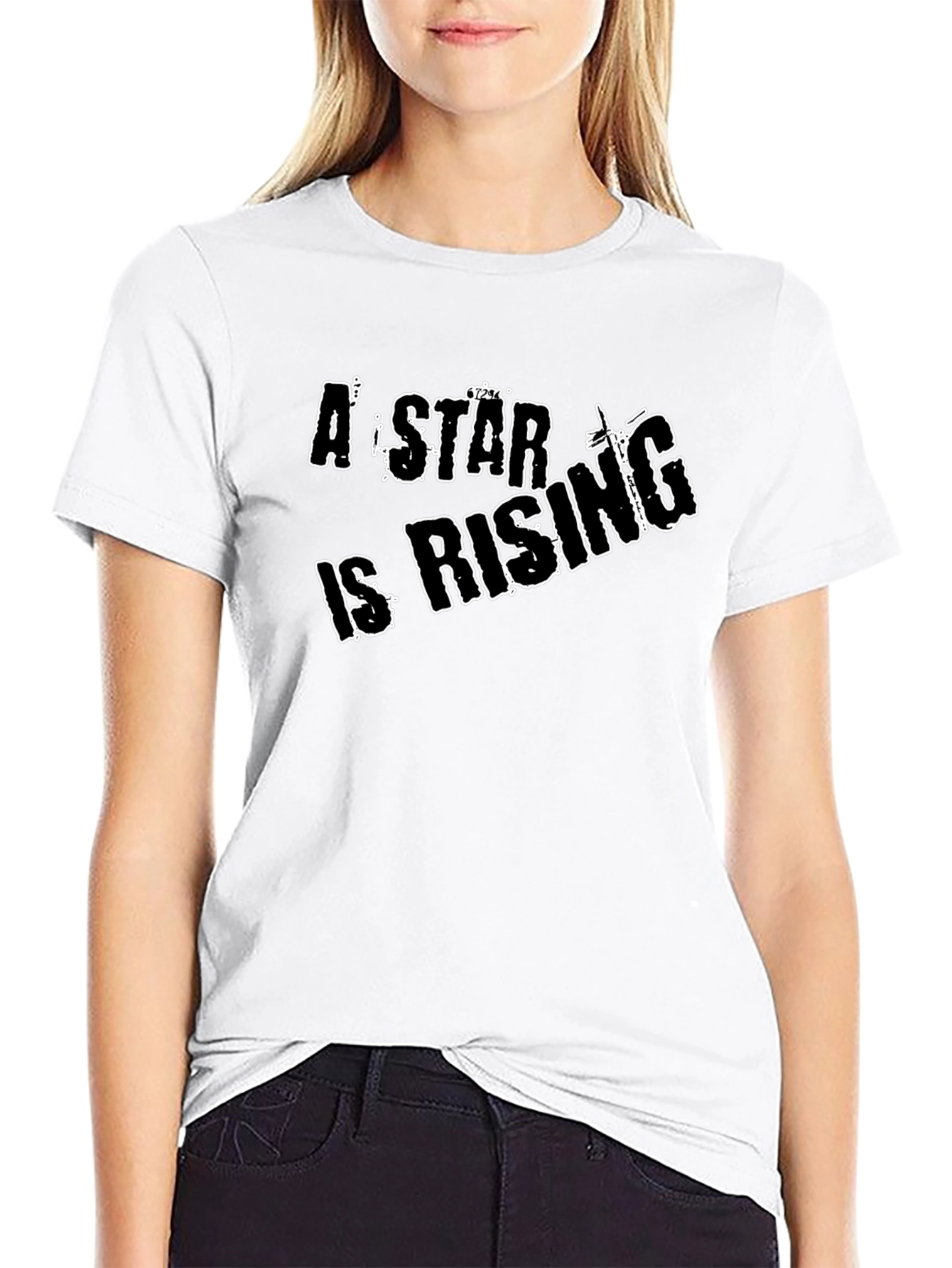 A Star is Rising Black Graphic Tee