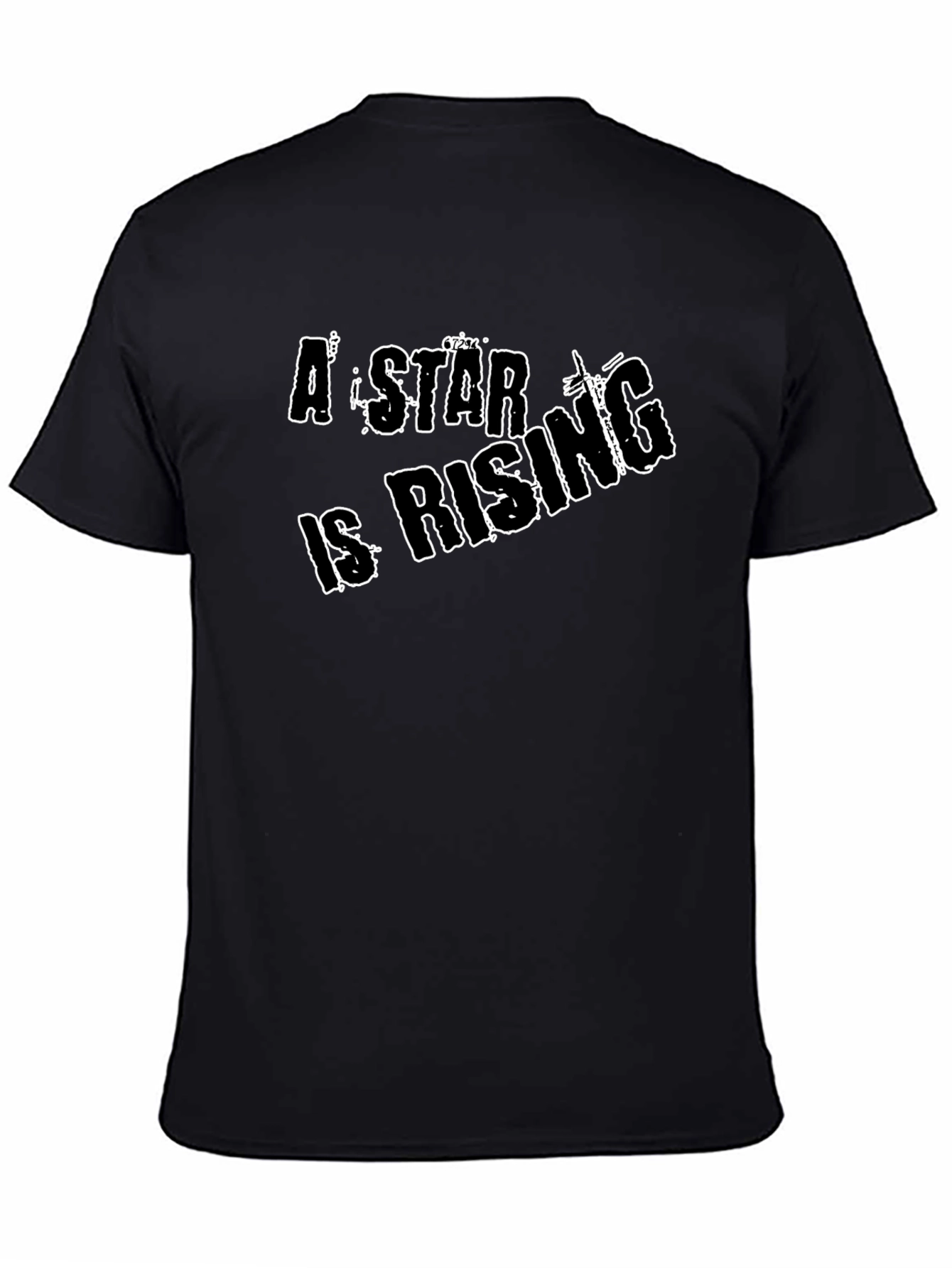 A Star is Rising Black Graphic Tee
