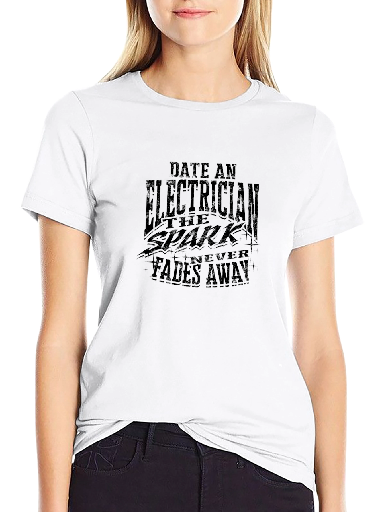 Date An Electrician T-Shirt Funny Gift